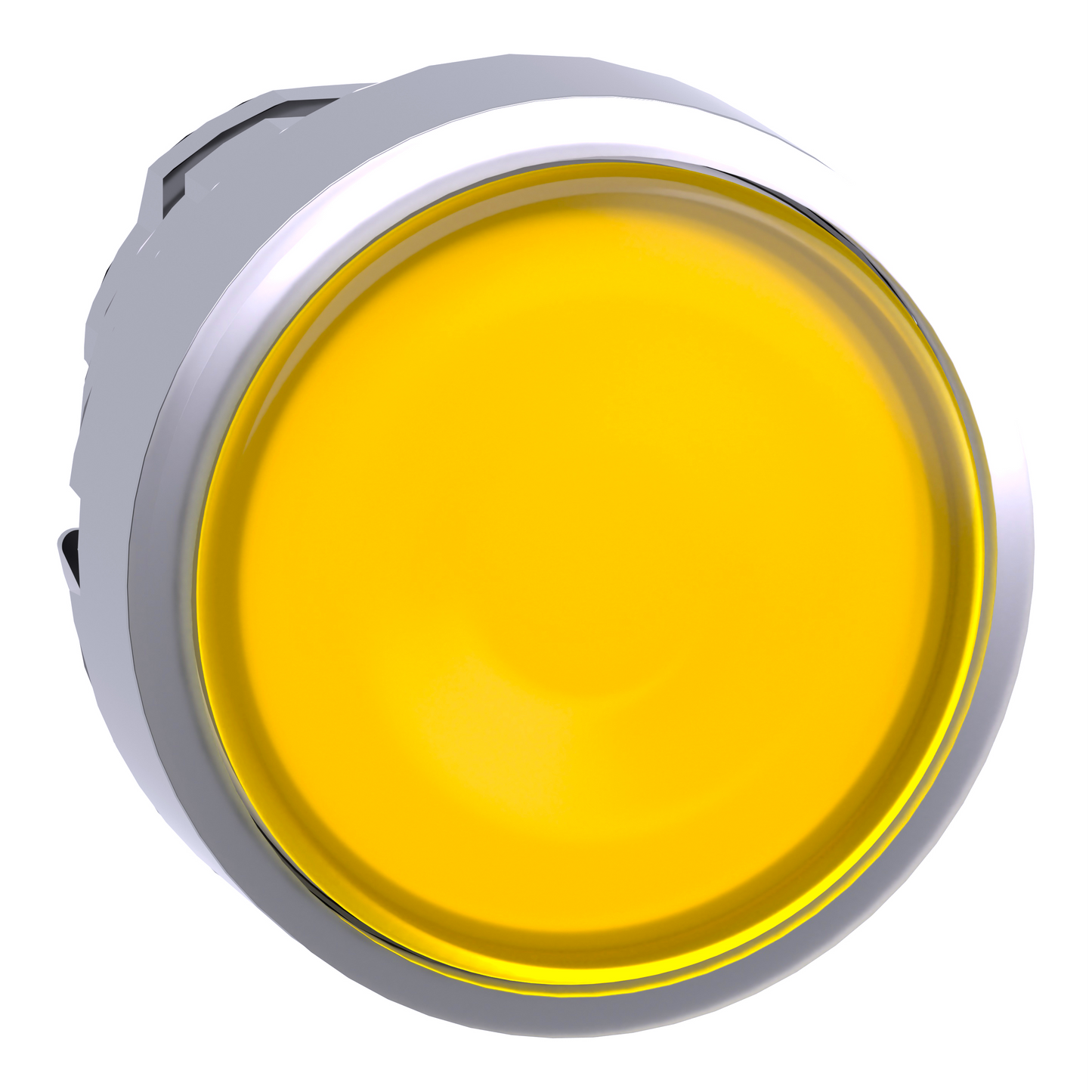 Schneider Electric-ZB4BA88-Harmony XB4 - tête bouton poussoir à impulsion - Ø22 - pour étiq - jaune