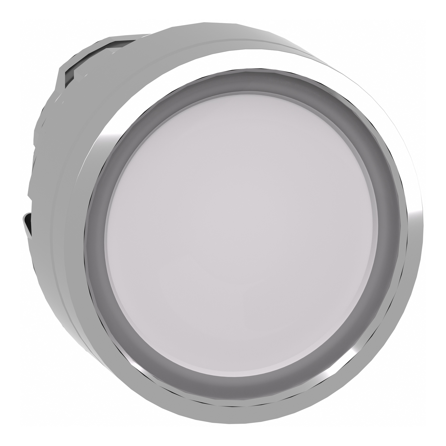 Schneider Electric-ZB4BH013-Harmony XB4 - tête bouton pousser-pousser lumineux - Ø22 - blanc