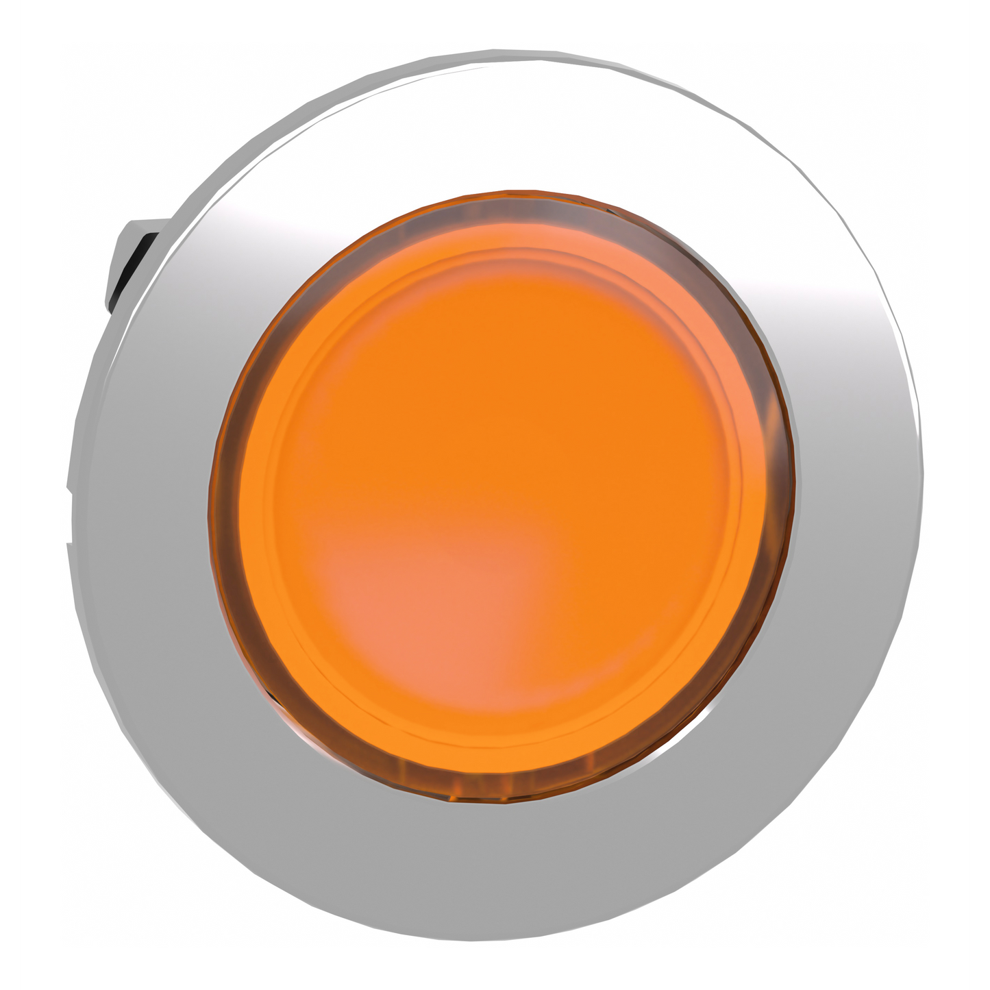 Schneider Electric-ZB4FW353-Harmony XB4 - tête bouton poussoir lum DEL - flush - orange
