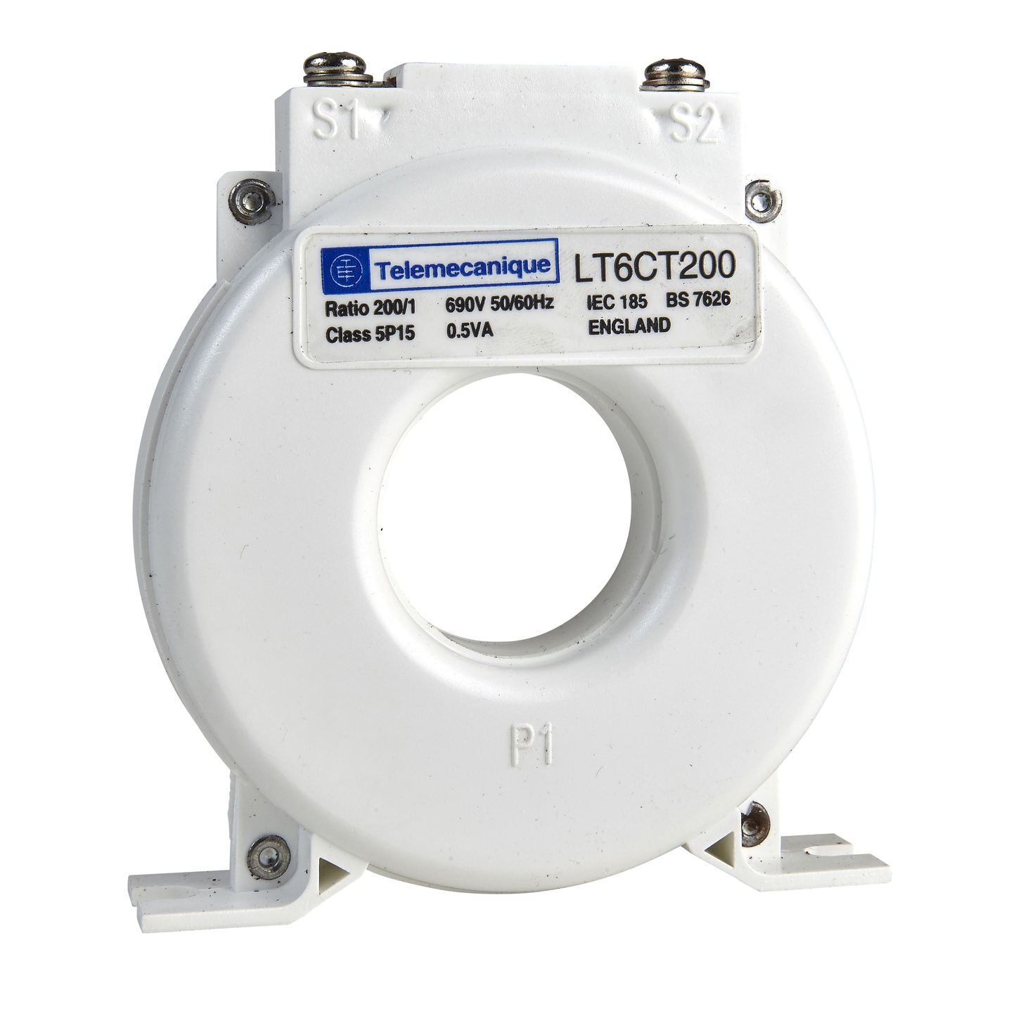 Schneider Electric-LT6CT2001-TeSys T - Transfo intensite 200 1a