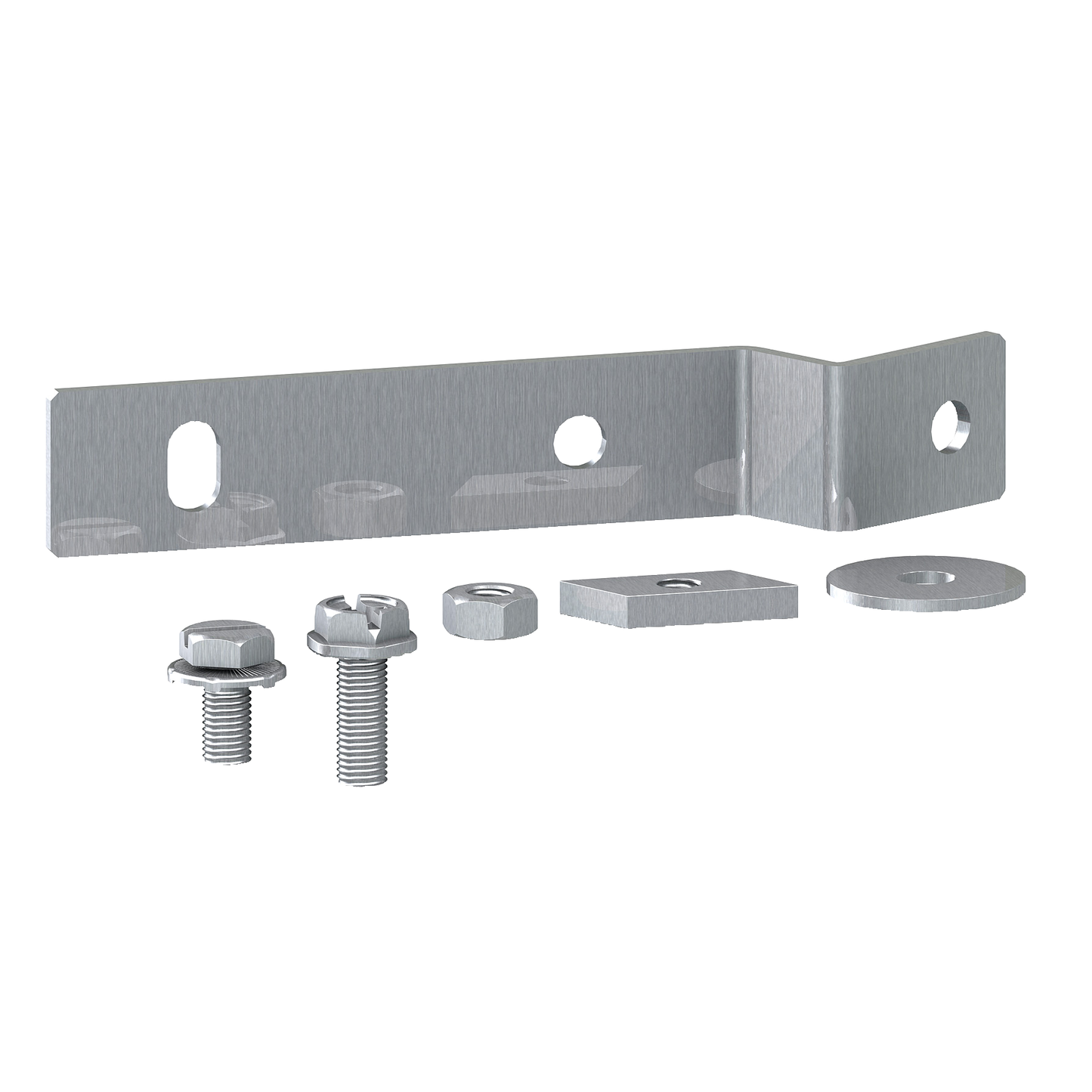 Schneider Electric-NSYEDCOC-PanelSeT - Thalassa - jeu de 2 supports - borniers & barre masse