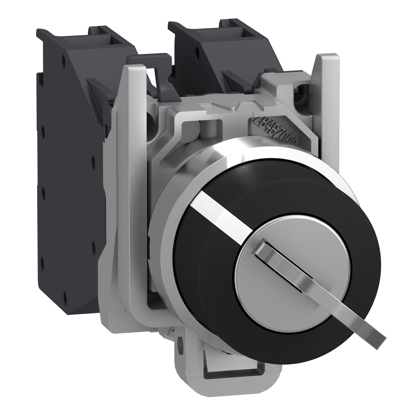 Schneider Electric-XB4BG21GEX-Harmony XB4 - bouton à clé 455 Atx gaz - Ø22 - 2 pos fix - retr G - 1F - vis