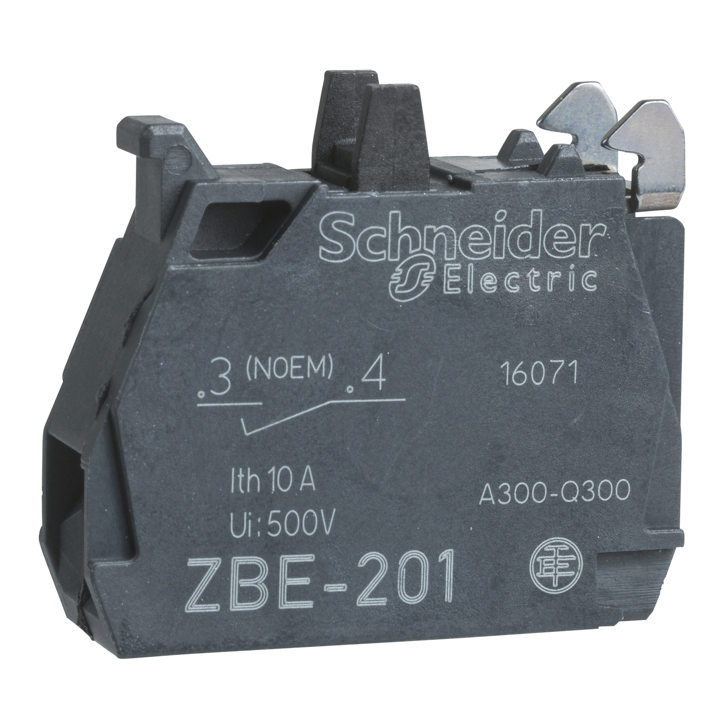 Schneider Electric-ZBE201-box of 5 * CONTACT F FERMETURE AVANC