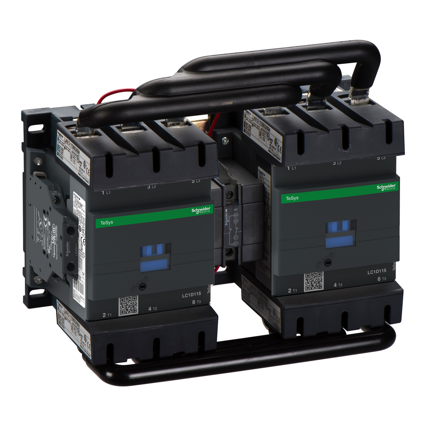 Schneider Electric-LC2D115P7-TeSys LC2D - contacteur inverseur - 3P - AC-3 440V - 115A - bobine 230Vca
