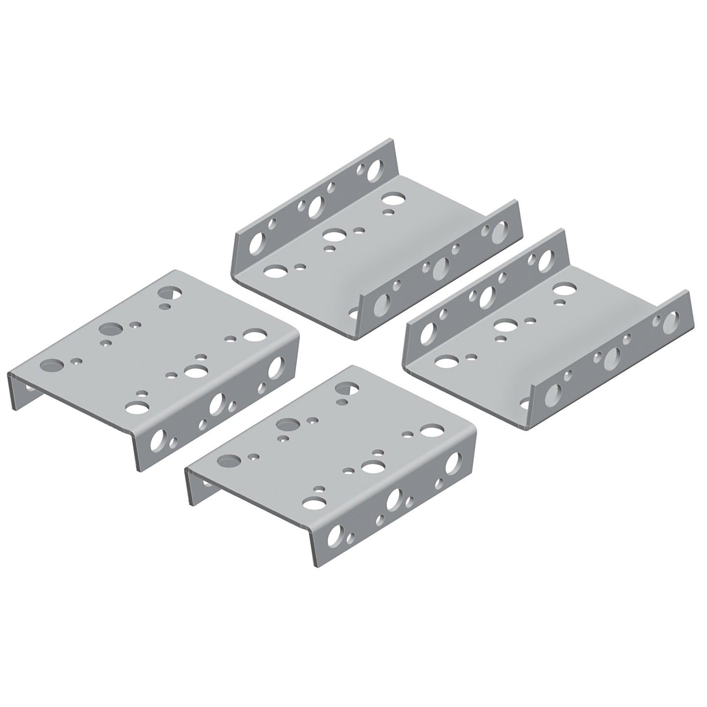 Schneider Electric-NSYSFBKR-PanelSeT Accessoires - jeux de 4 brides d'accoupl. - renforcé - pr forte charge