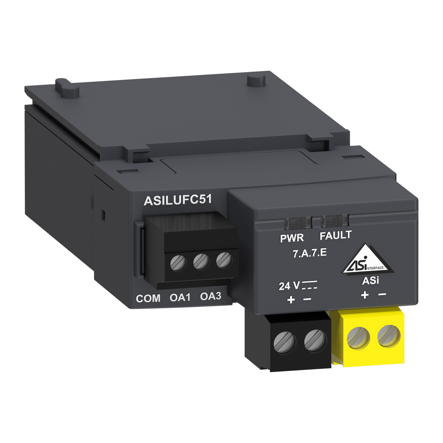 Schneider Electric-ASILUFC51-module de protection MODULE ASI 62 ADRESSES MODULE COMMUNI