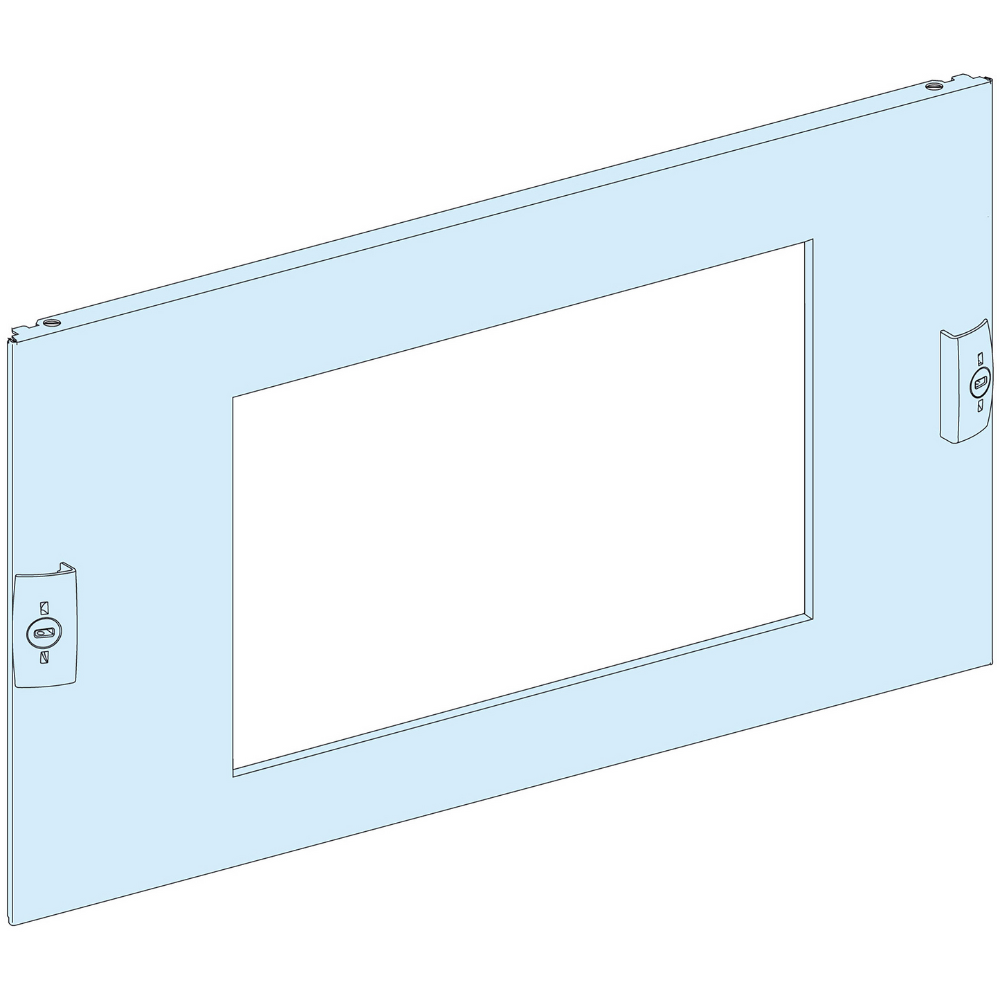 Schneider Electric-LVS03713-PrismaSeT P - Plastron INS/INV800/1600 - 6M - 3P - fixe - vertical-L650