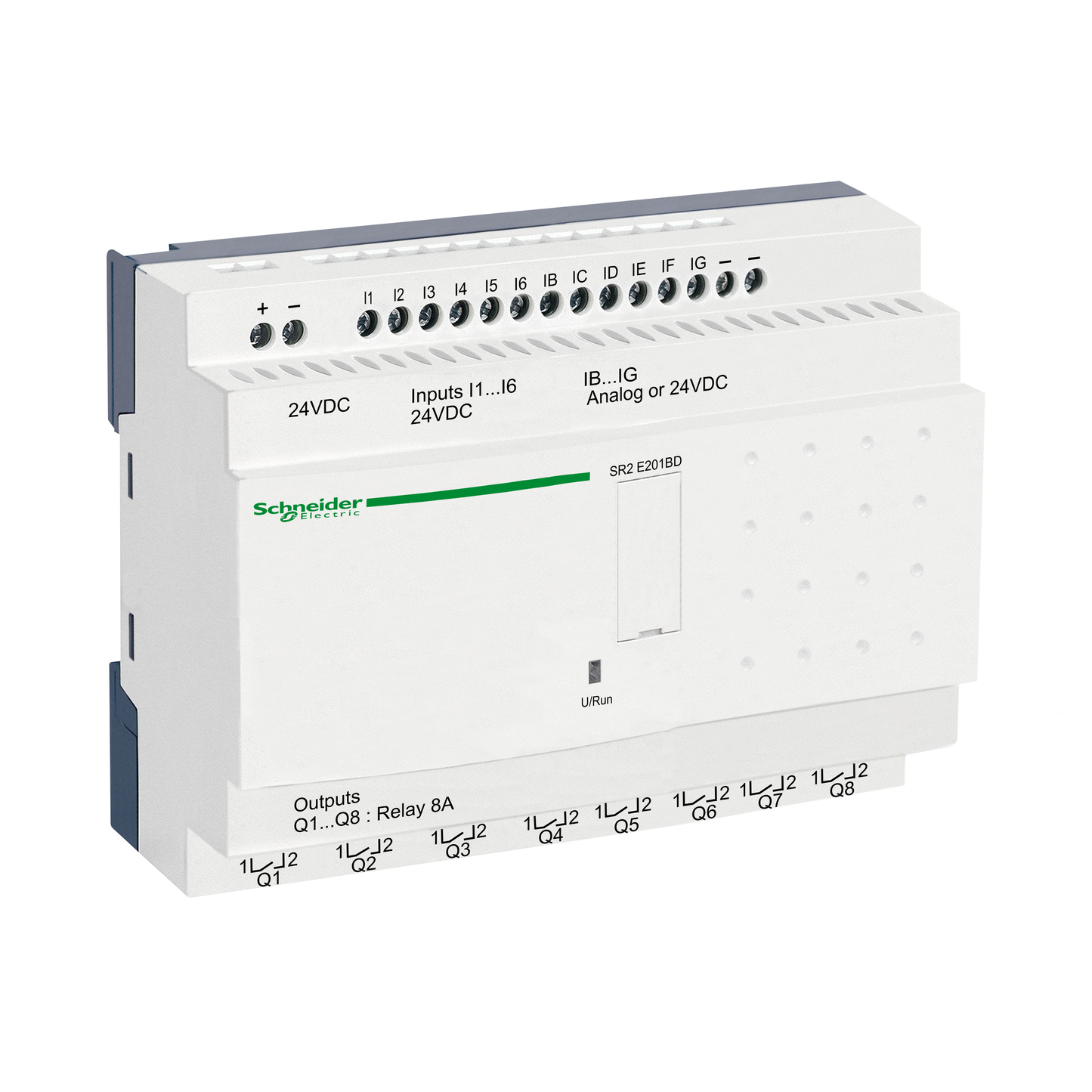 Schneider Electric-SR2E201BD-ML 20 E S REL. 24VDC HORL