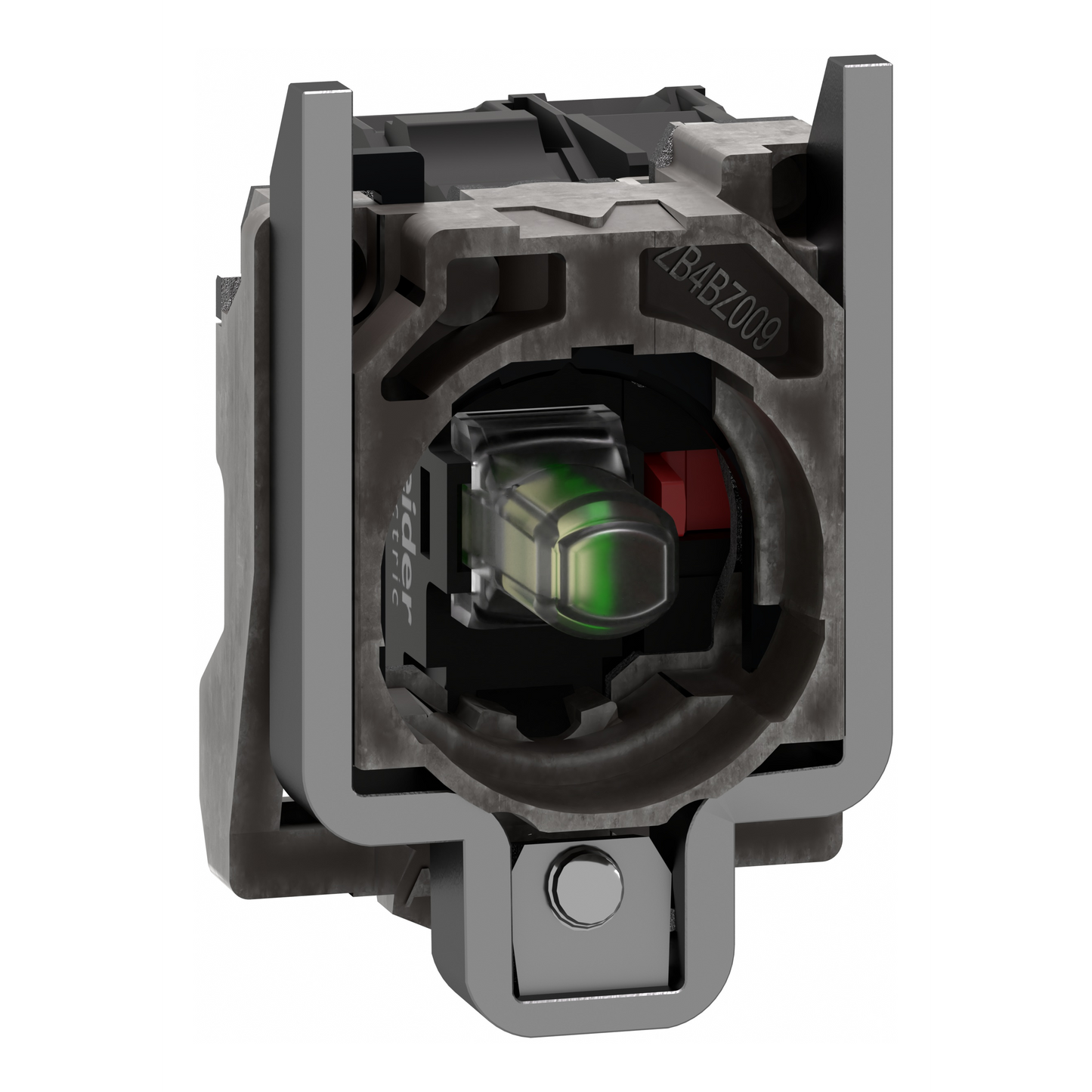 Schneider Electric-ZB4BW0G12-Harmony corps de bouton lumineux - Ø22 - LED Universelle intégrée 1O