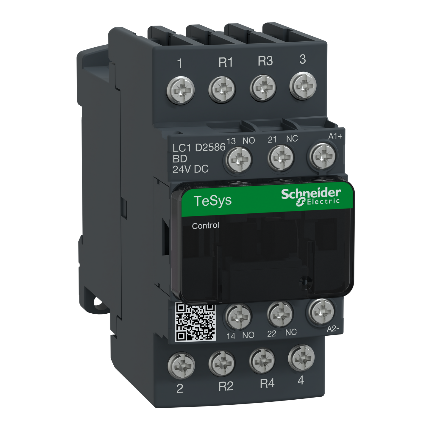 Schneider Electric-LC1D2586BD-CONT 25A 2P 2R C.F.24V CC