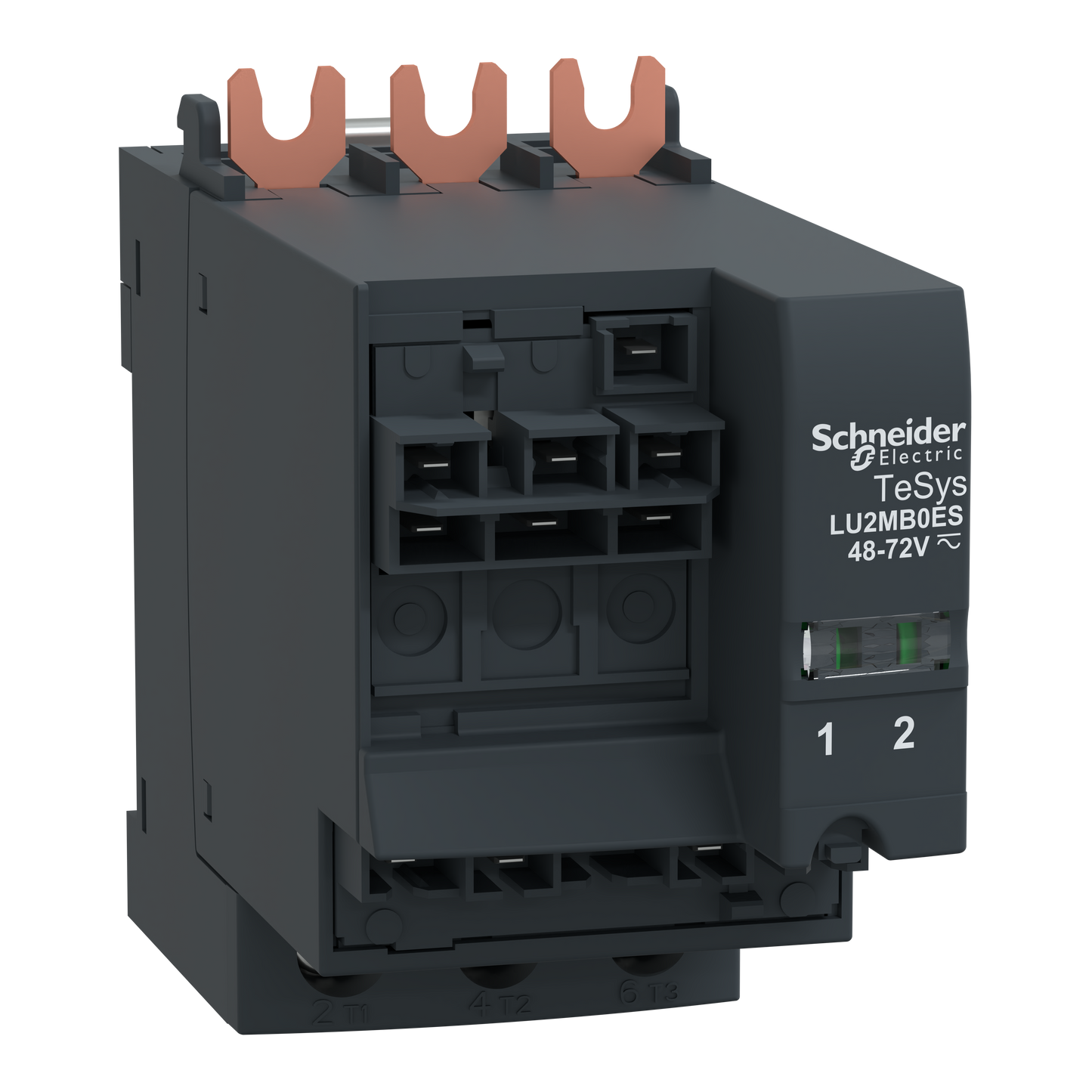 Schneider Electric-LU2MB0ES-TeSys U - bloc inverseur LU2M - 32A - 48Vcc/ca 50..60Hz - montage direct