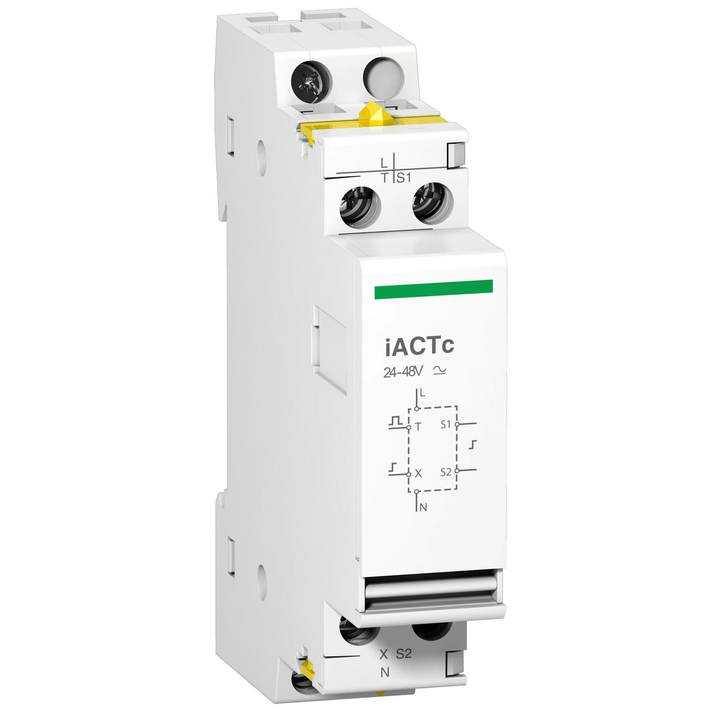 Schneider Electric-A9C18309-Acti9 iACTc - Auxiliaire entrée commande double pour iCT - 24/48Vca