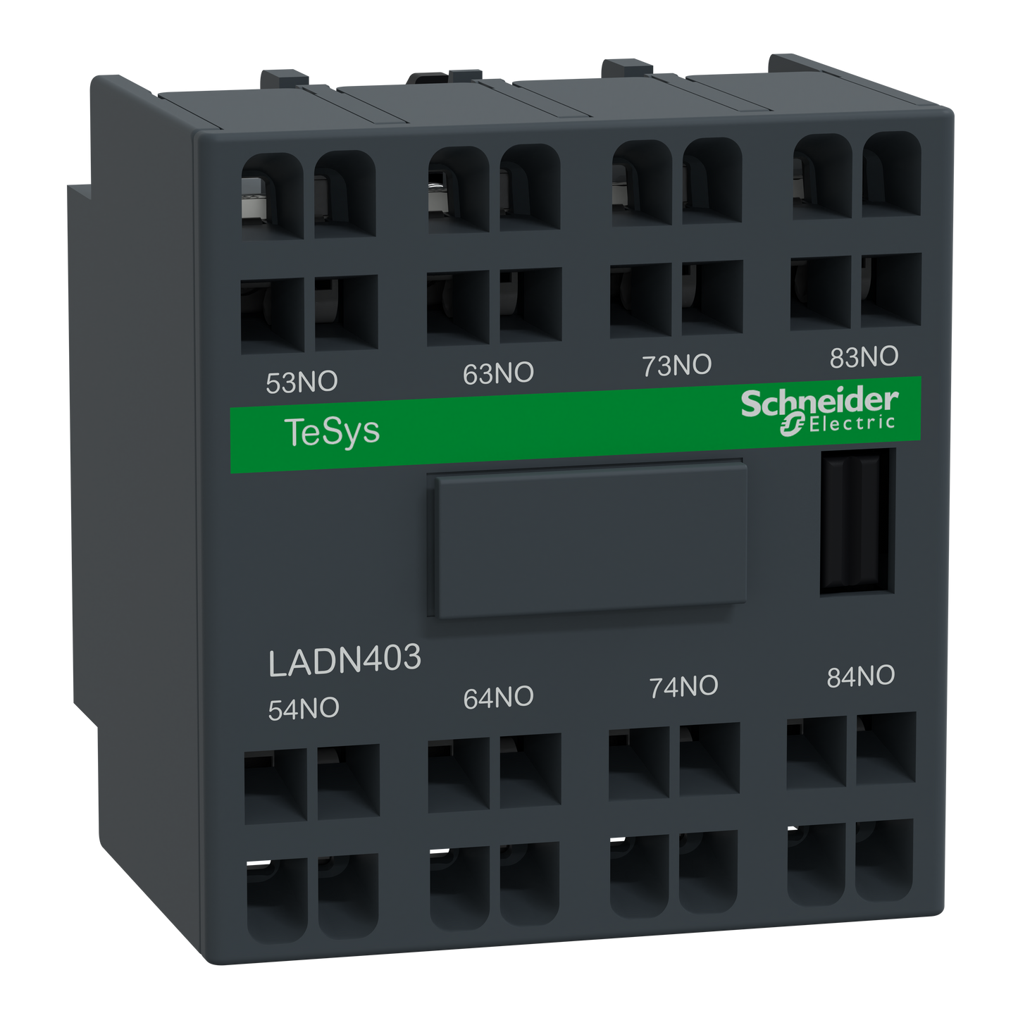 Schneider Electric-LADN403-Contacts frontaux ressort 4F
