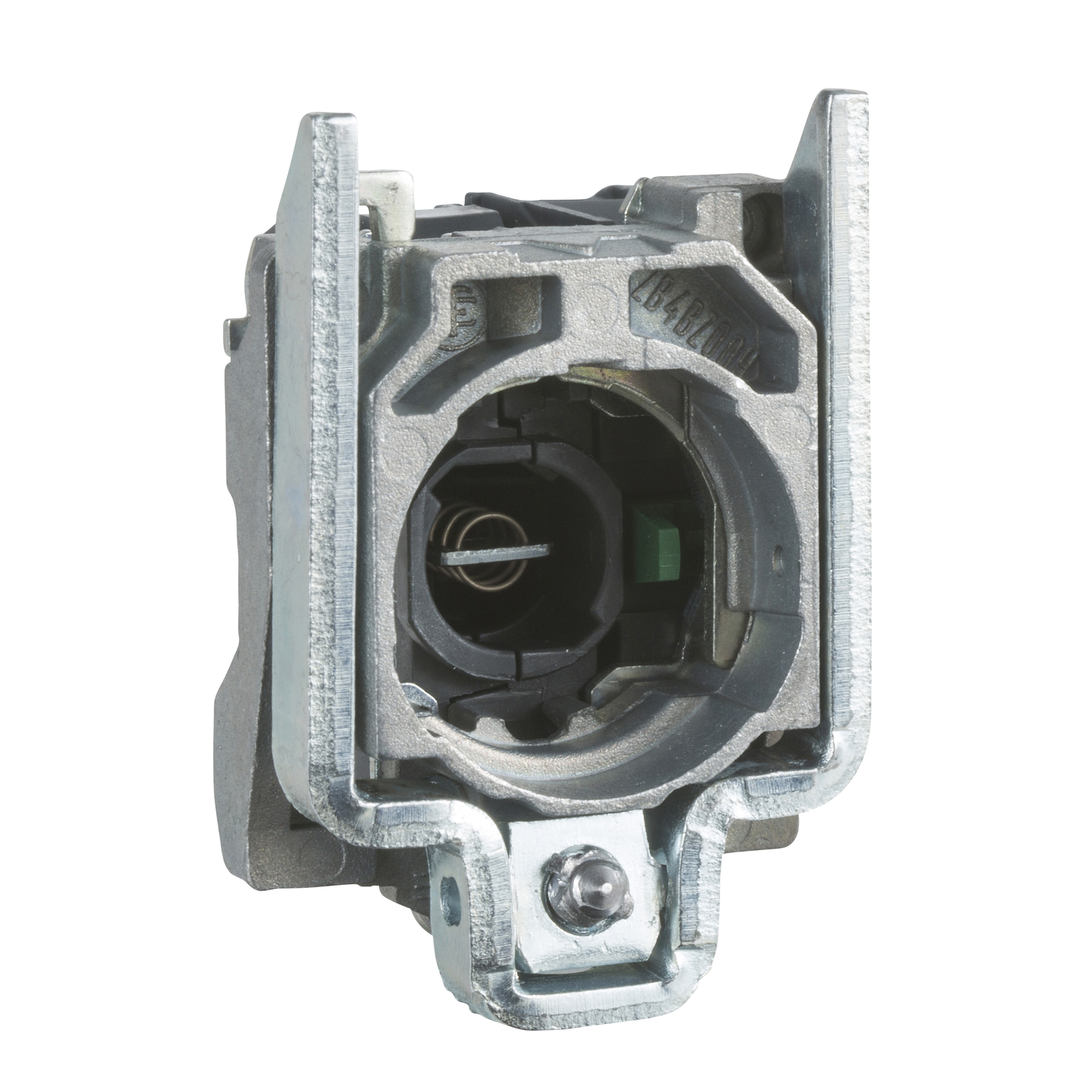 Schneider Electric-ZB4BW061-Harmony XB4 - corps bouton poussoir lumineux BA9s - 1F - 250V max - vis étrier