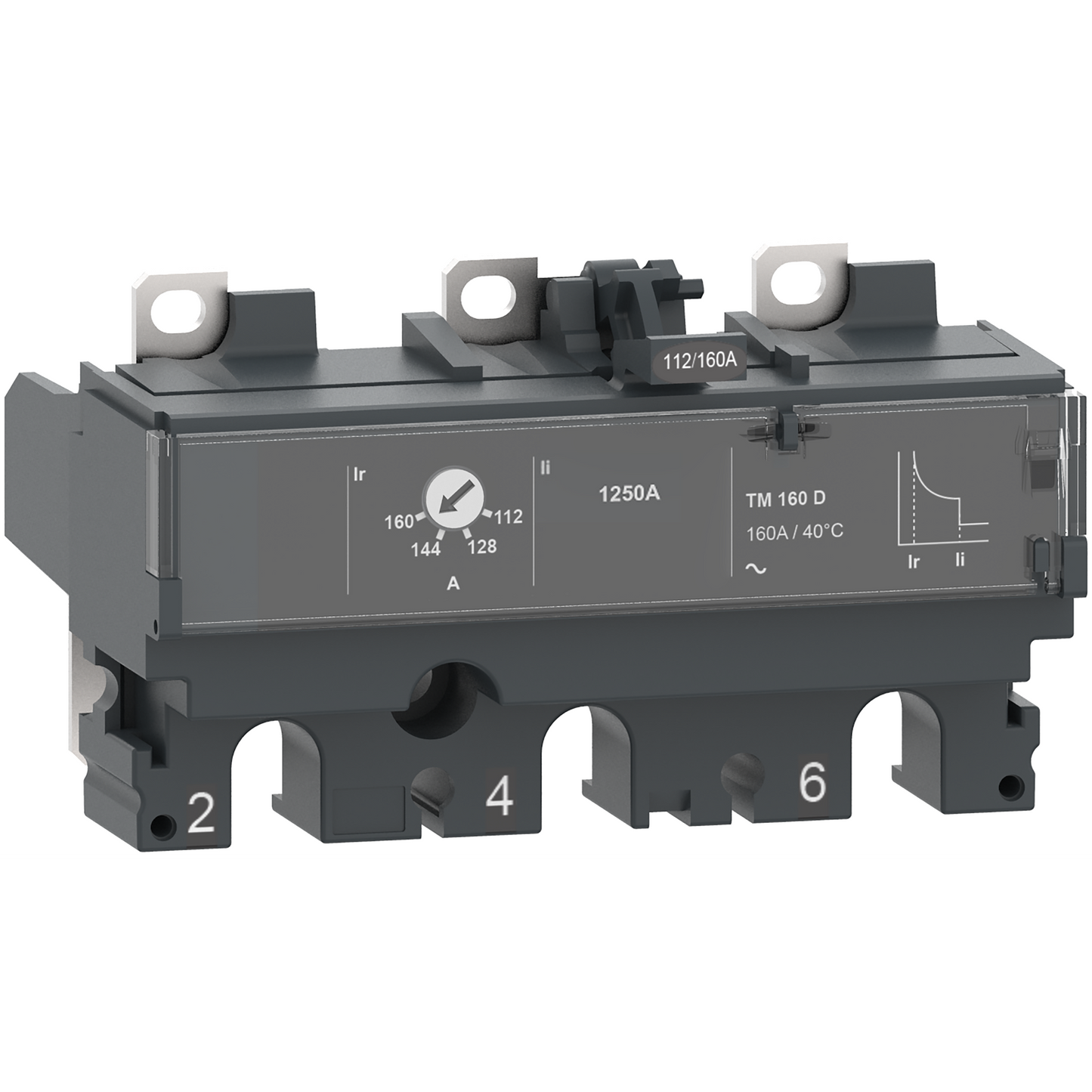 Schneider Electric-C103TM063-ComPacT NSX - Déclencheur magnéto-thermique - TM-D 63A - 3P3D pour NSX100