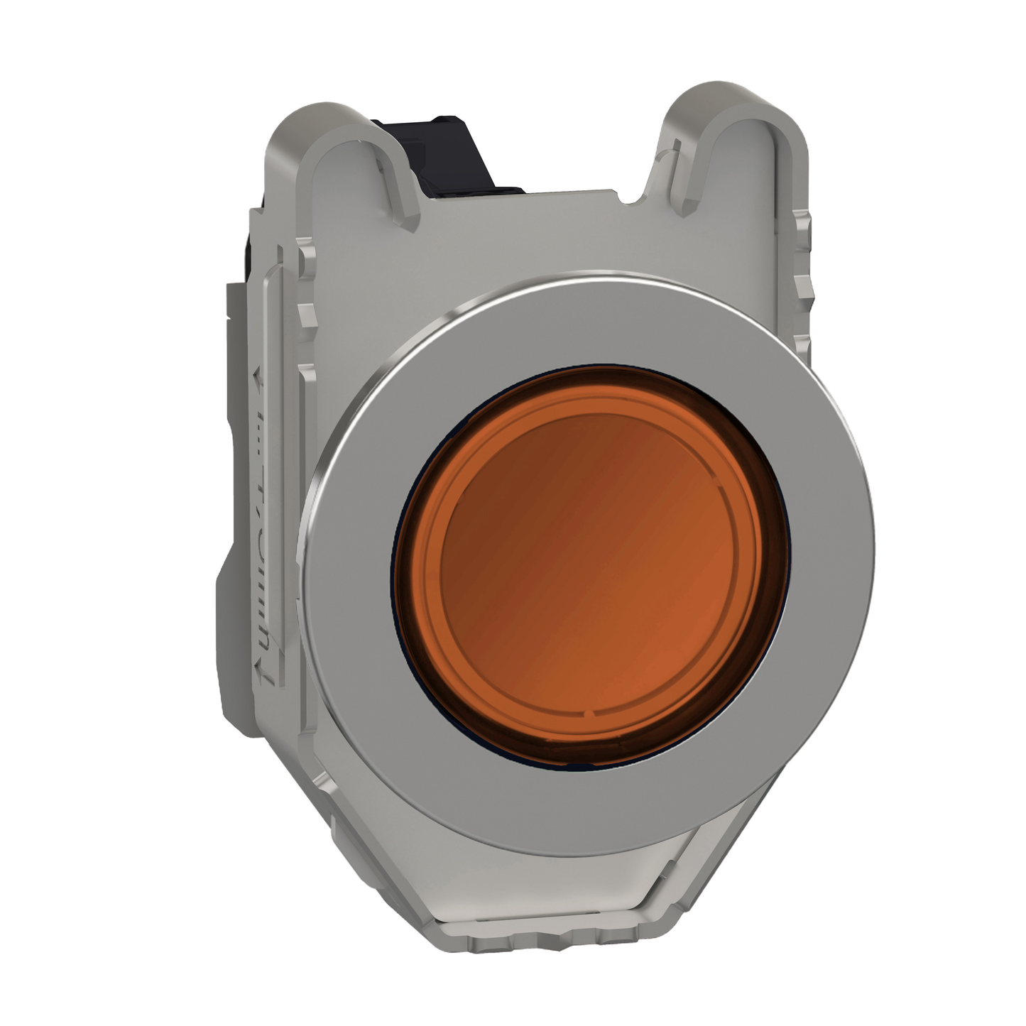 Schneider Electric-XB4FVG5-Harmony XB4 - voyant lumineux DEL - flush - orange - 120V - vis étrier