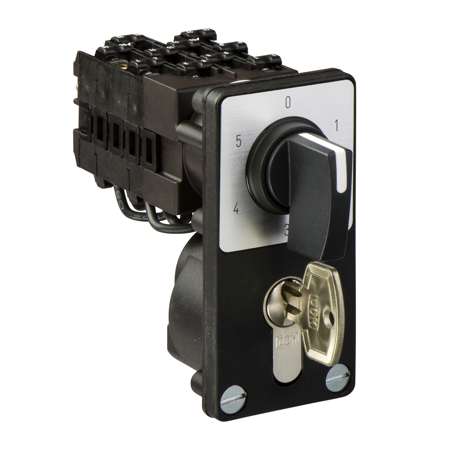 Schneider Electric-K1K015NZ4-Harmony - commutateur à cames à gradins - 2 pôles - 60° - 12A - fixation par vis