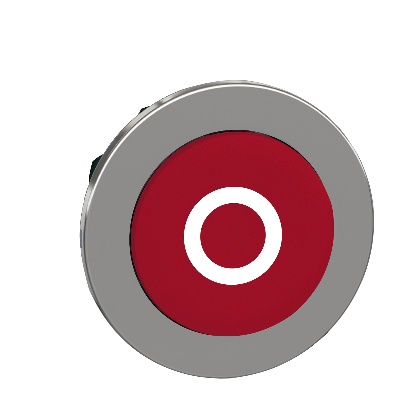 Schneider Electric-ZB4FL432-Harmony XB4 - tête bouton poussoir - flush - dépassant - marqué - rouge