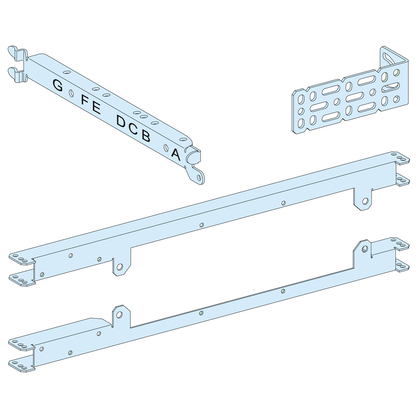 Schneider Electric-LVS03457-PrismaSeT P - Platine inv. NSX630-fixe-débro/socle-horiz.-téléc.-L650