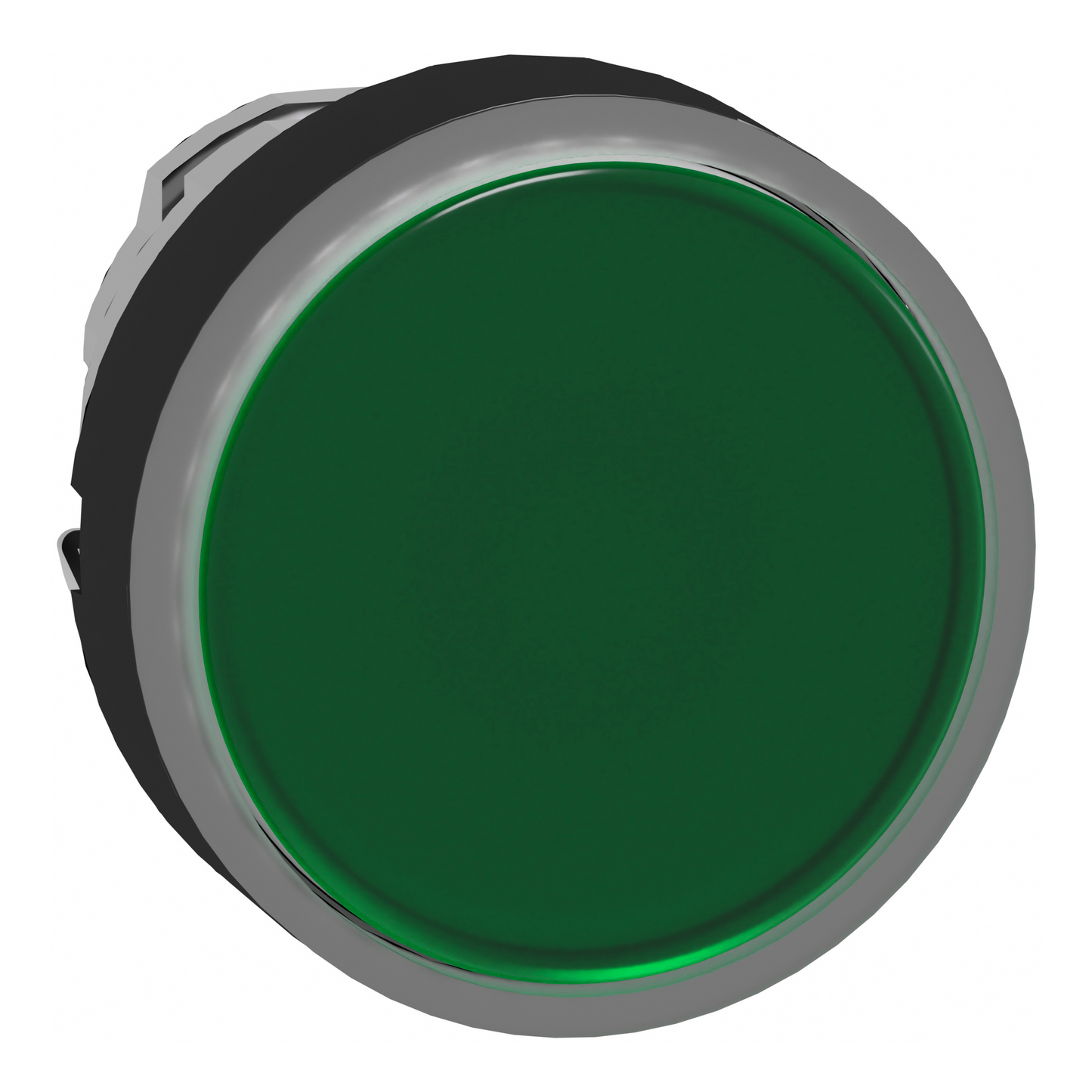 Schneider Electric-ZB4BW3337-Harmony XB4 - tête bouton poussoir lumineux DEL - Ø22 - vert
