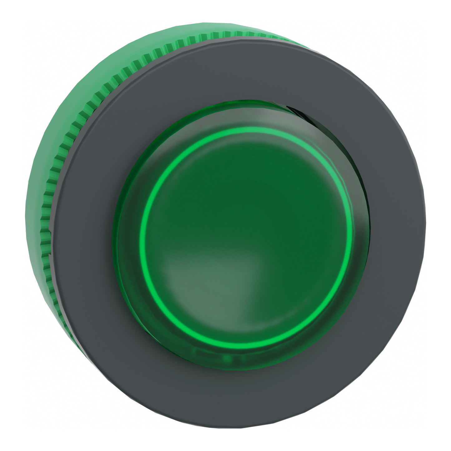 Schneider Electric-ZB5FW133-tête BP lum flush dépas vert