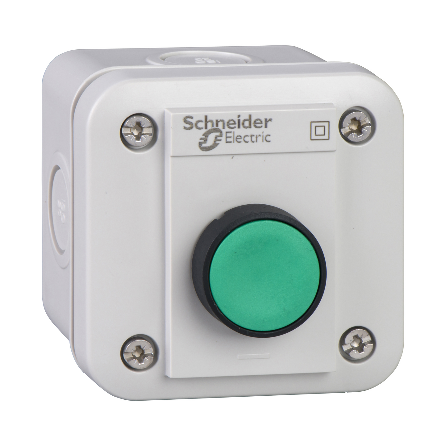 Schneider Electric-XALE1011-BOITE BP VERT 1 NO