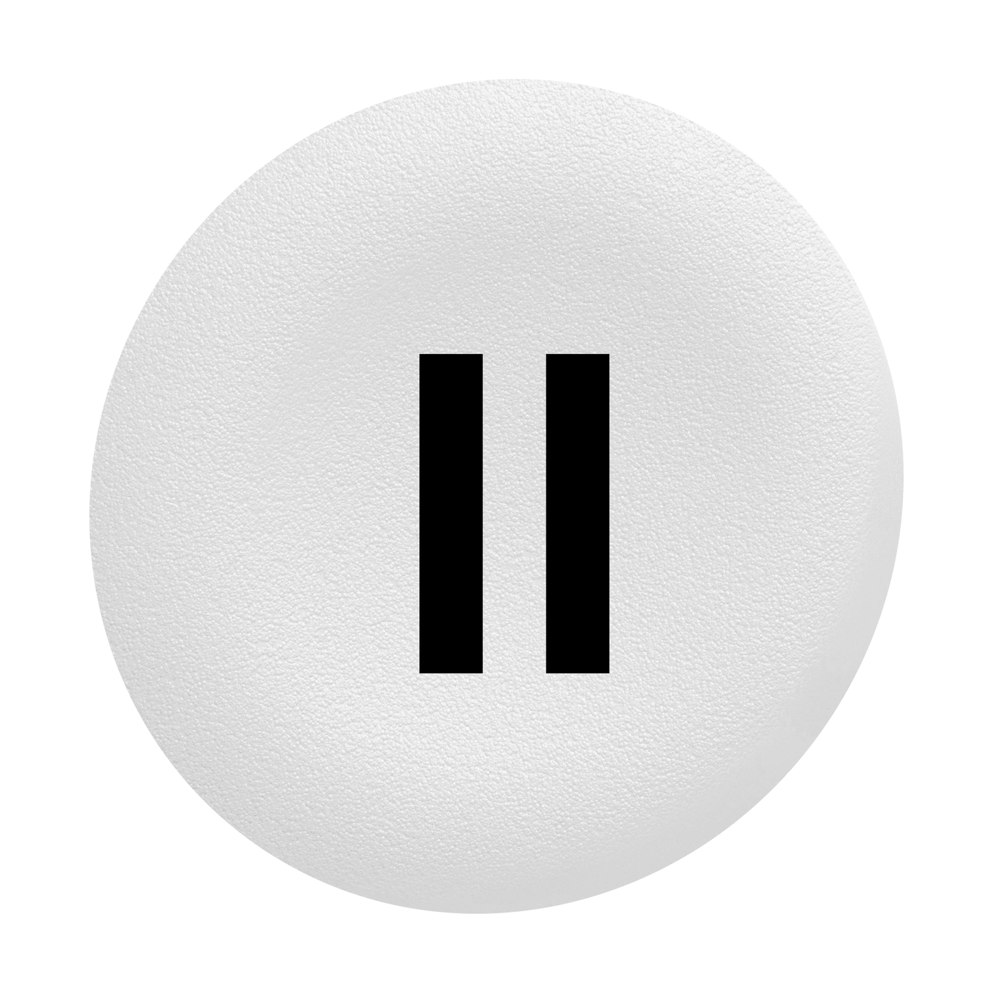 Schneider Electric-ZBAF136-Harmony - capsule pr bouton poussoir - Ø22 - affleurant lisse - 'II' - blanc