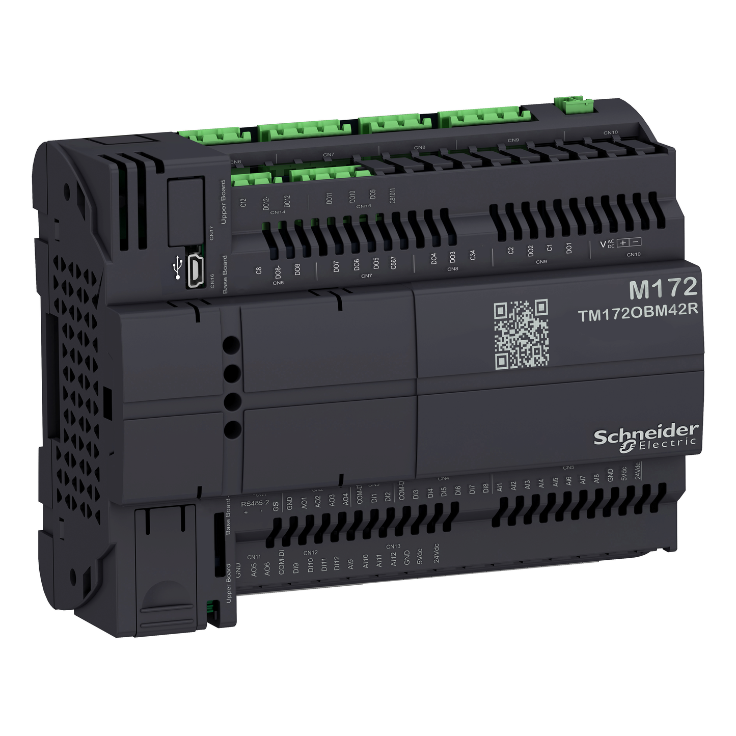 Schneider Electric-TM172OBM42R-M172 Opt. Blind 42 I/Os, 2 RS485 Isol M172 Opt. Blind 42 I/Os, 2 RS485
