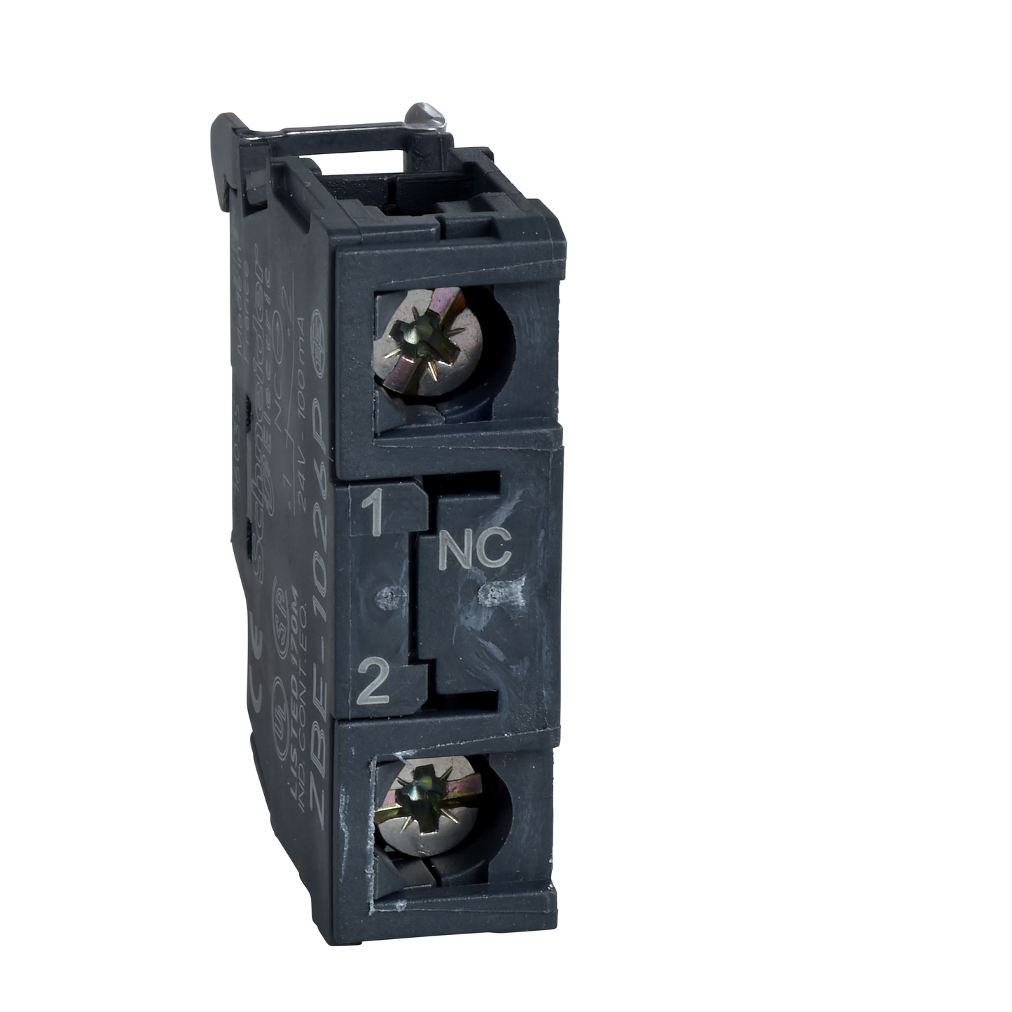Schneider Electric-ZBE1026P-Harmony - bloc contact - 1O - faible charge - IP5x - raccordement vis-étrier