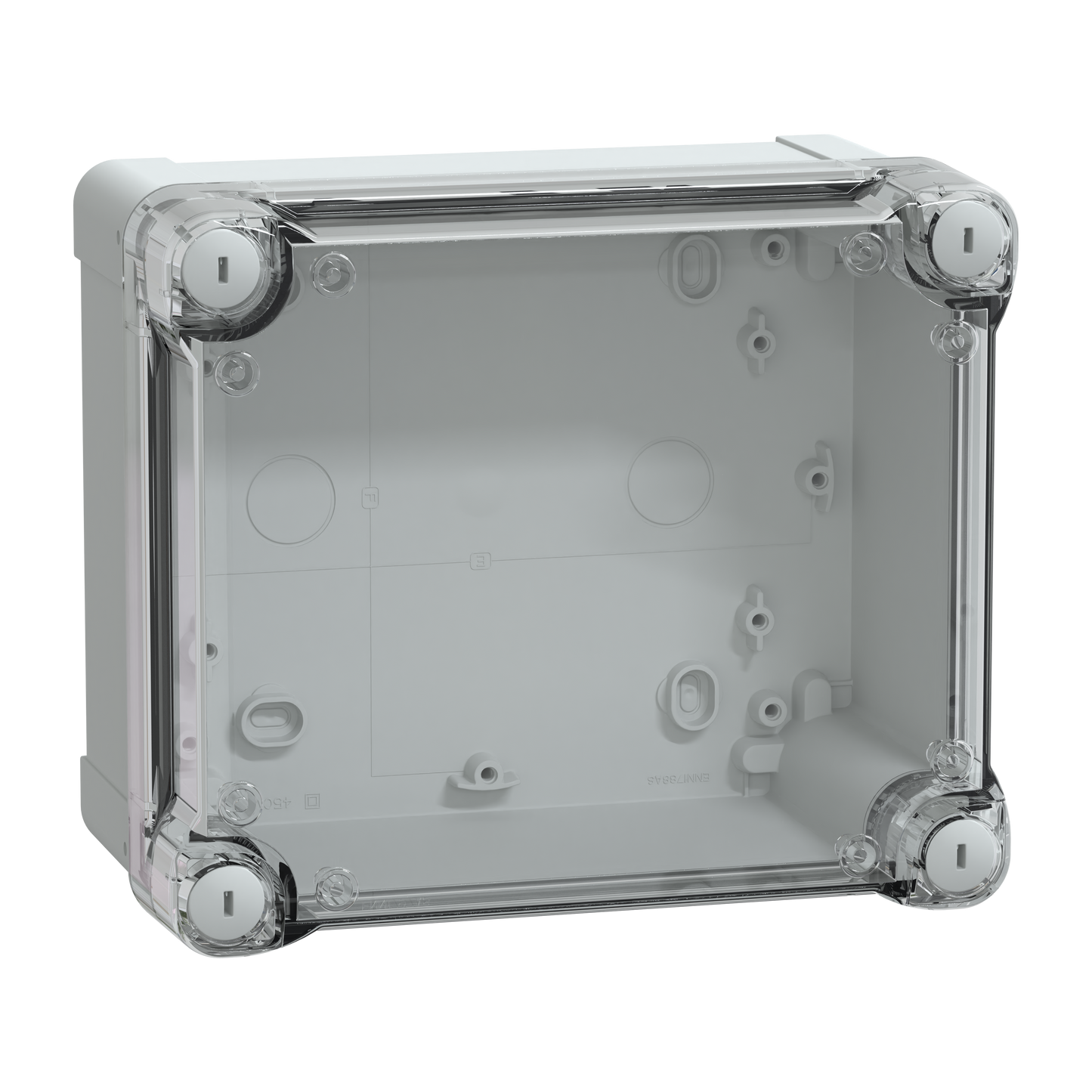 Schneider Electric-NSYTBS191610HT-Thalassa - boîte industrielle - couvercle haut transparent - 192x164x105mm - ABS