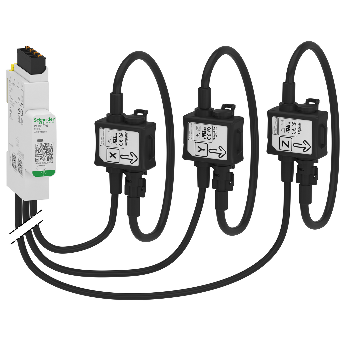 Schneider Electric-A9MEM1592-Capteur RF tore 1000A 3P/3P+N