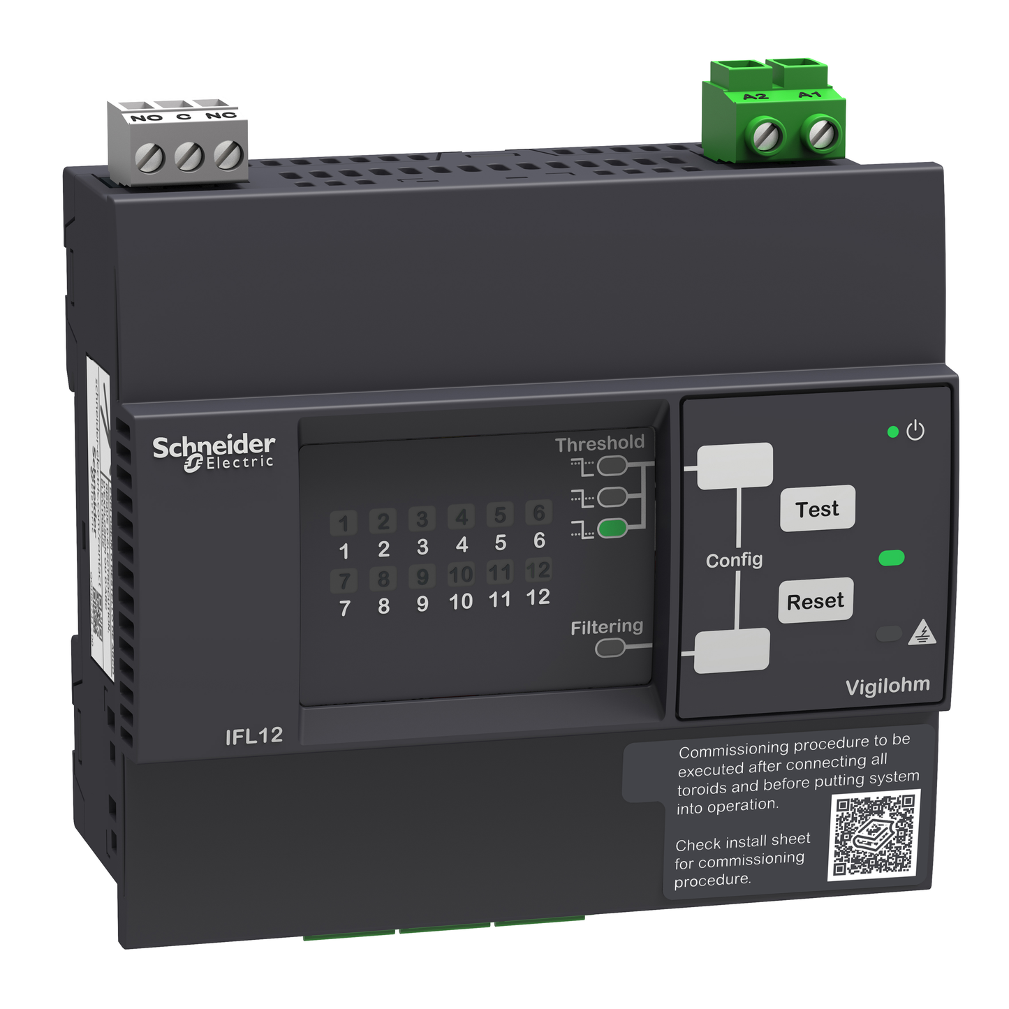 Schneider Electric-IMDIFL12L-Vigilohm - localisateur auto d'isolement - 12 voies - 24-48VCA/CC