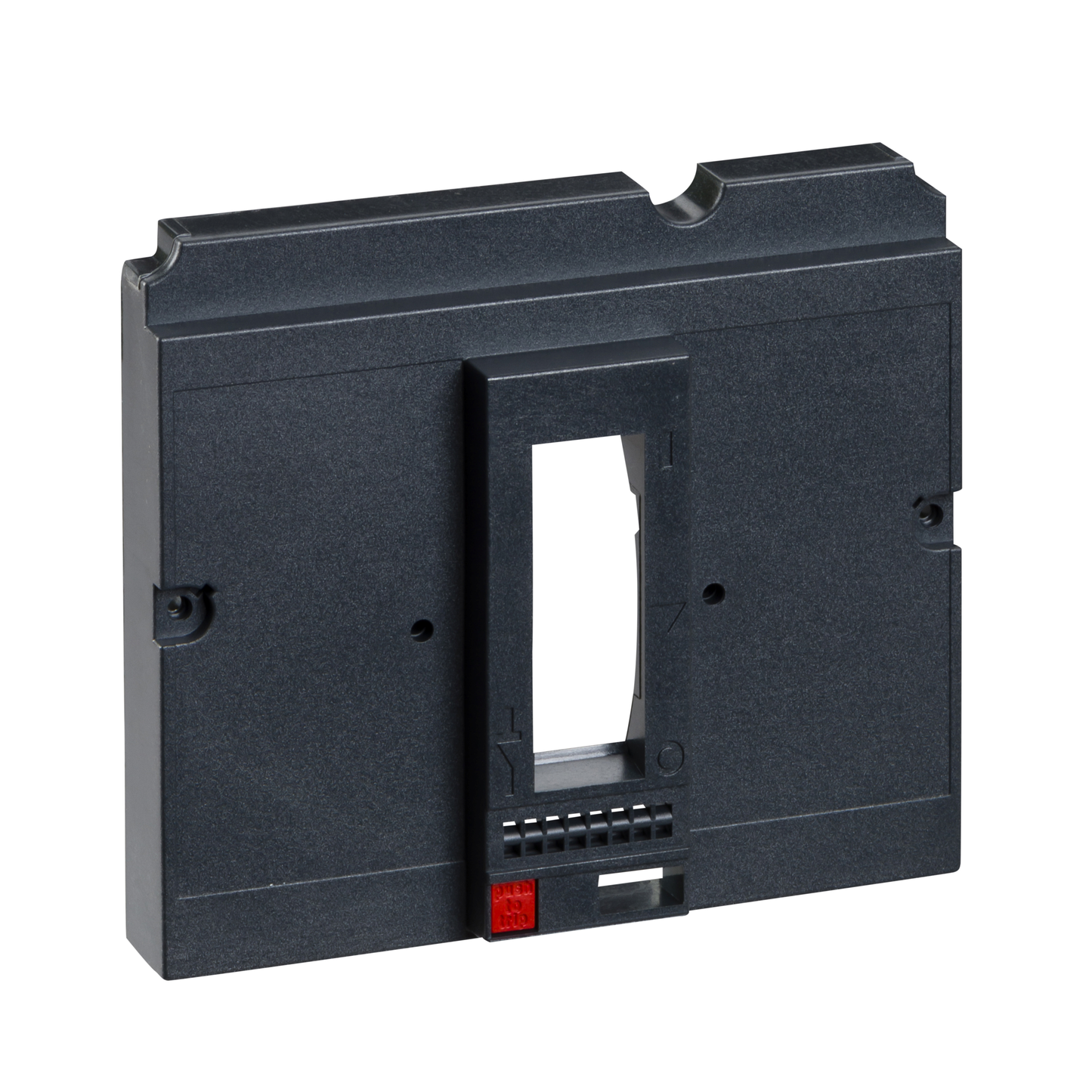 Schneider Electric-LV429528-ComPacT NSX - Plastron de rétrofit - petite découpe 131x154mm pour NSX100-250