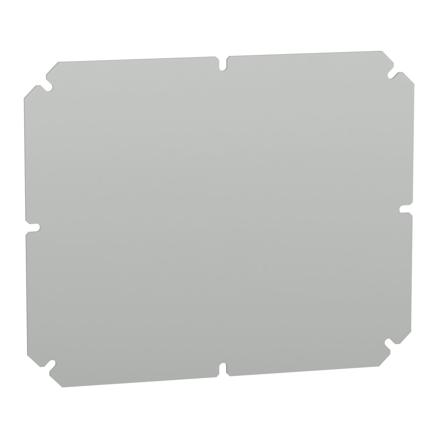 Schneider Electric-NSYAMPA2924TB-Thalassa TBP/TBS - platine de montage - 1 châssis plein - polyester gris 291x241