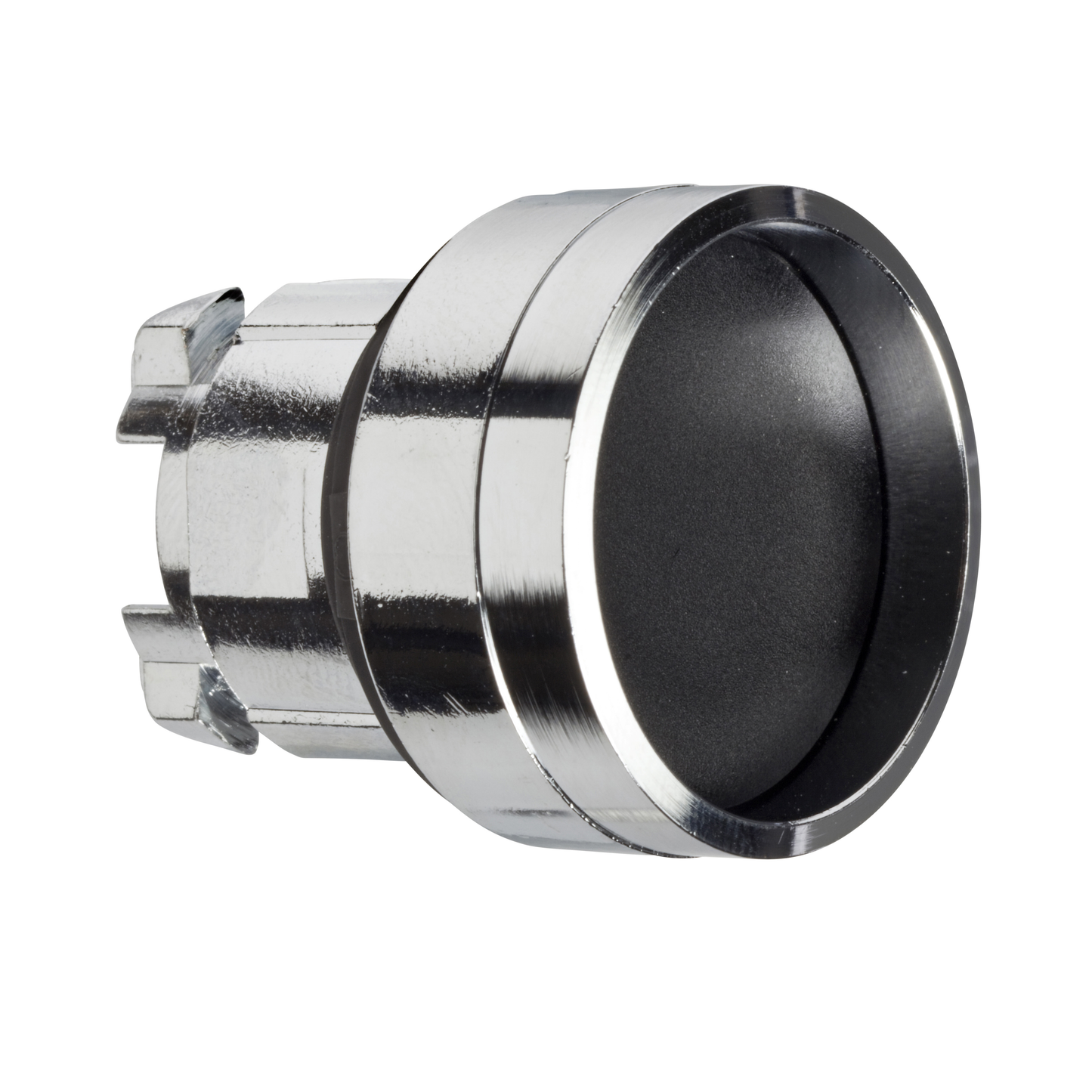 Schneider Electric-ZB4BA26-Harmony XB4 - tête bouton poussoir - encastré - collerette haute - Ø22 - noir