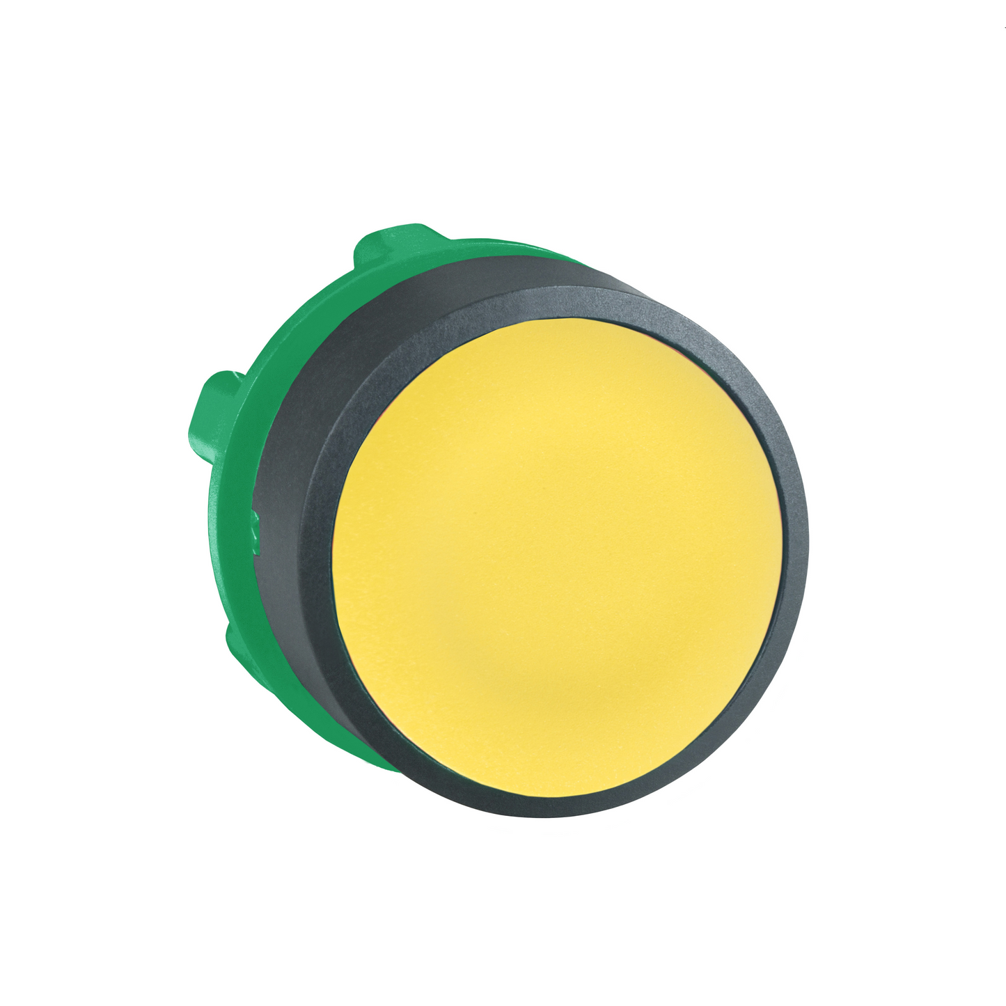 Schneider Electric-ZB5AA5-Harmony XB5 - tête bouton poussoir - Ø22 - affleurant - jaune