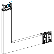 Schneider Electric-KSA250DLE43A-CANALIS - ELEMENT DROIT -