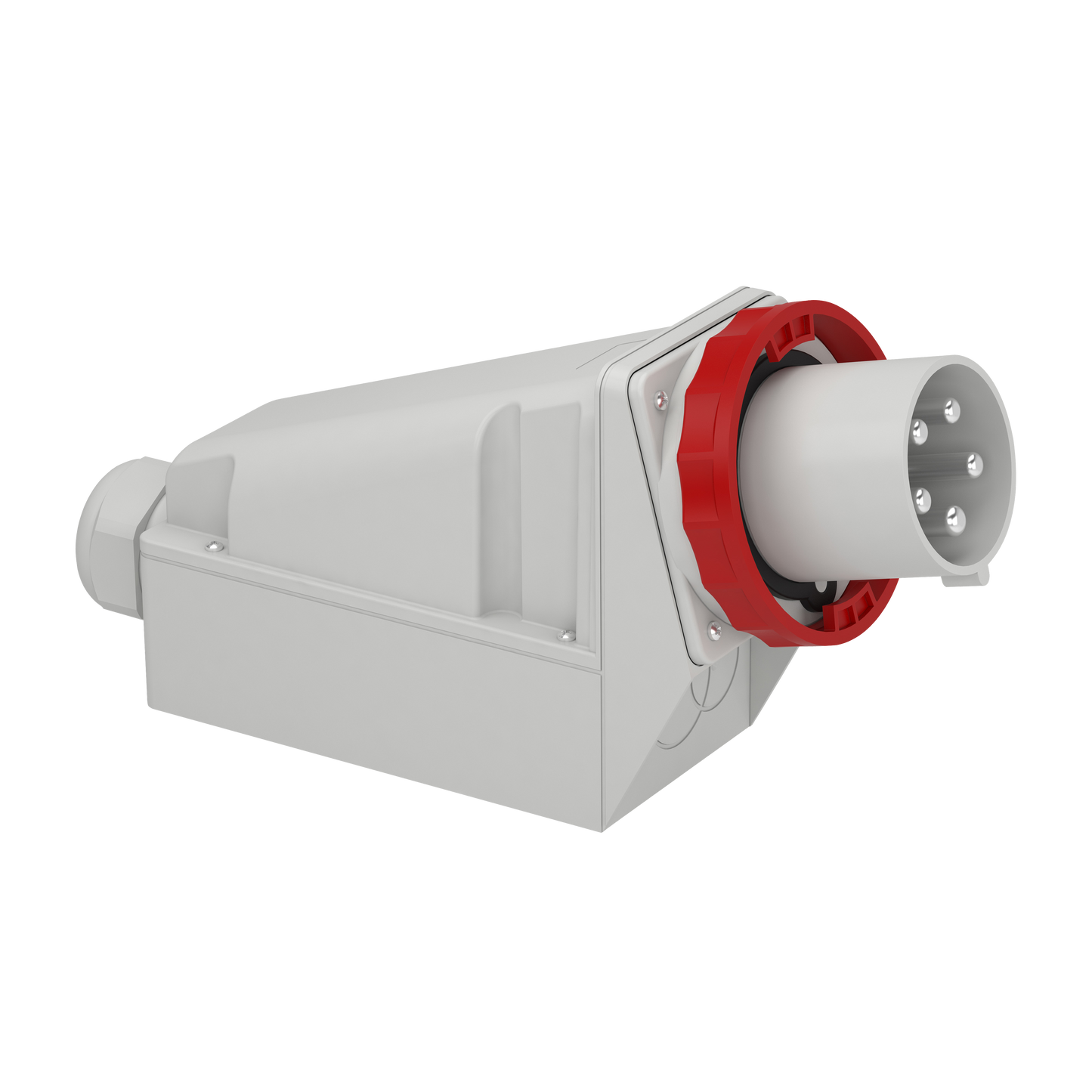 Schneider Electric-81595-Mureva - socle de connecteur industriel - 125 A - 3P+N+T - 380..415 V CA - IP67