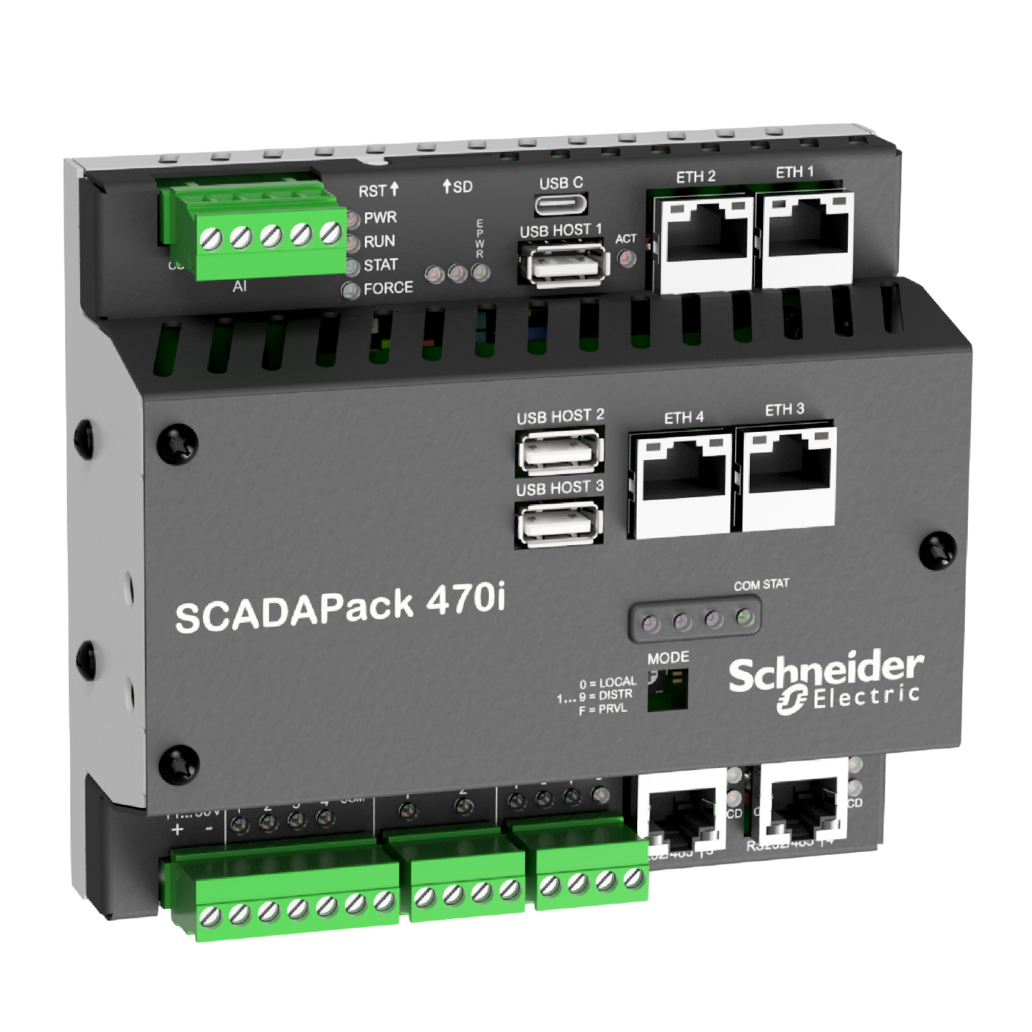 Schneider Electric-TBUP470I-IA50-AA00-SCADAPack 470i - 470+CPULinux