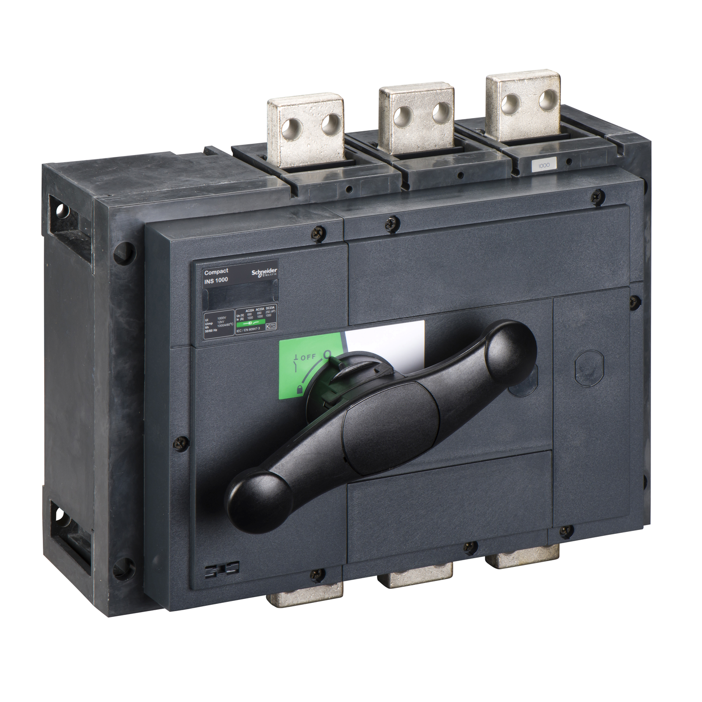 Schneider Electric-31332-ComPact INS - InterPact - interrupteur sectionneur INS1000 - 1000A - 3P