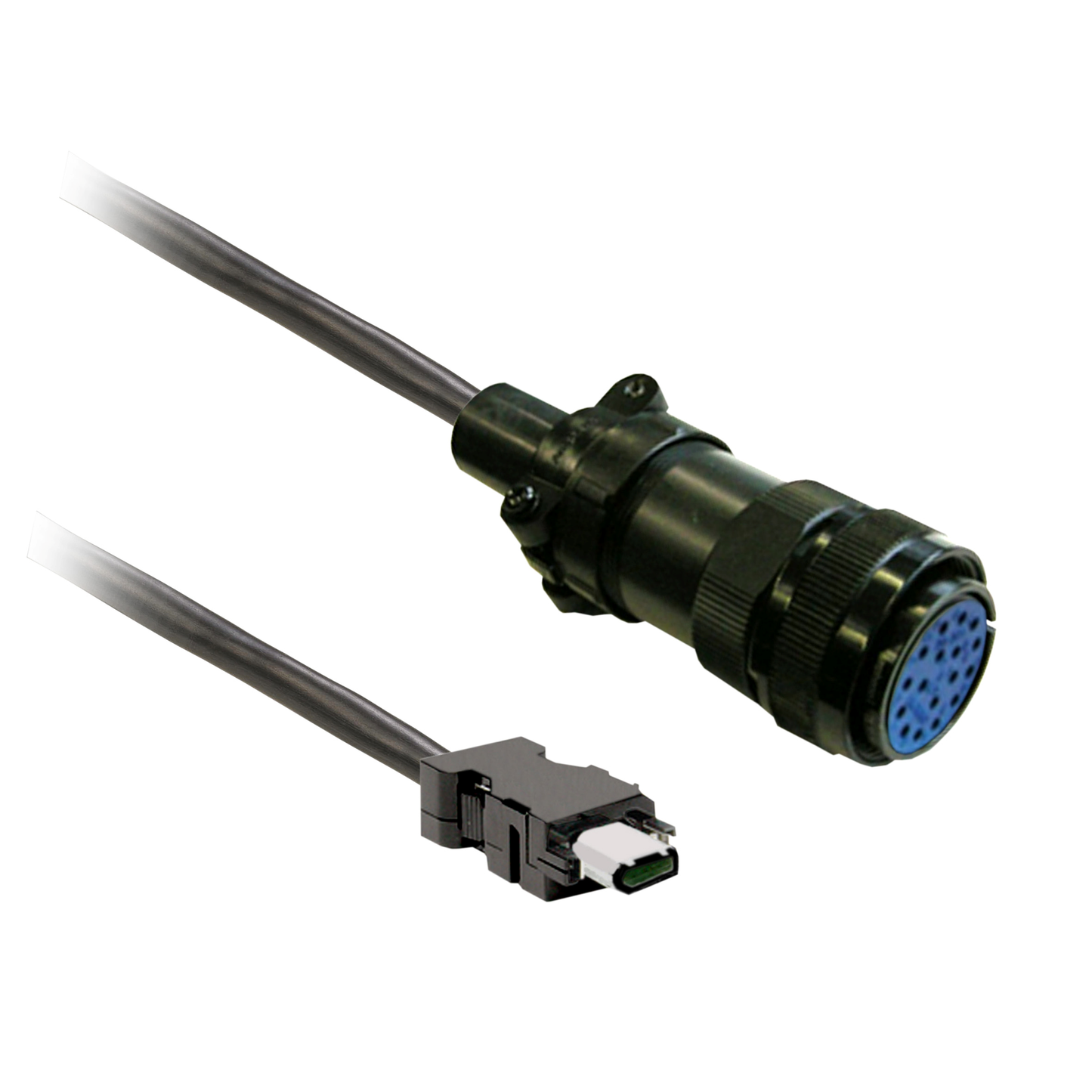 Schneider Electric-VW3M8D2AR30-Lexium - Cable codeur 3m blinde, b ch2 conn. mil