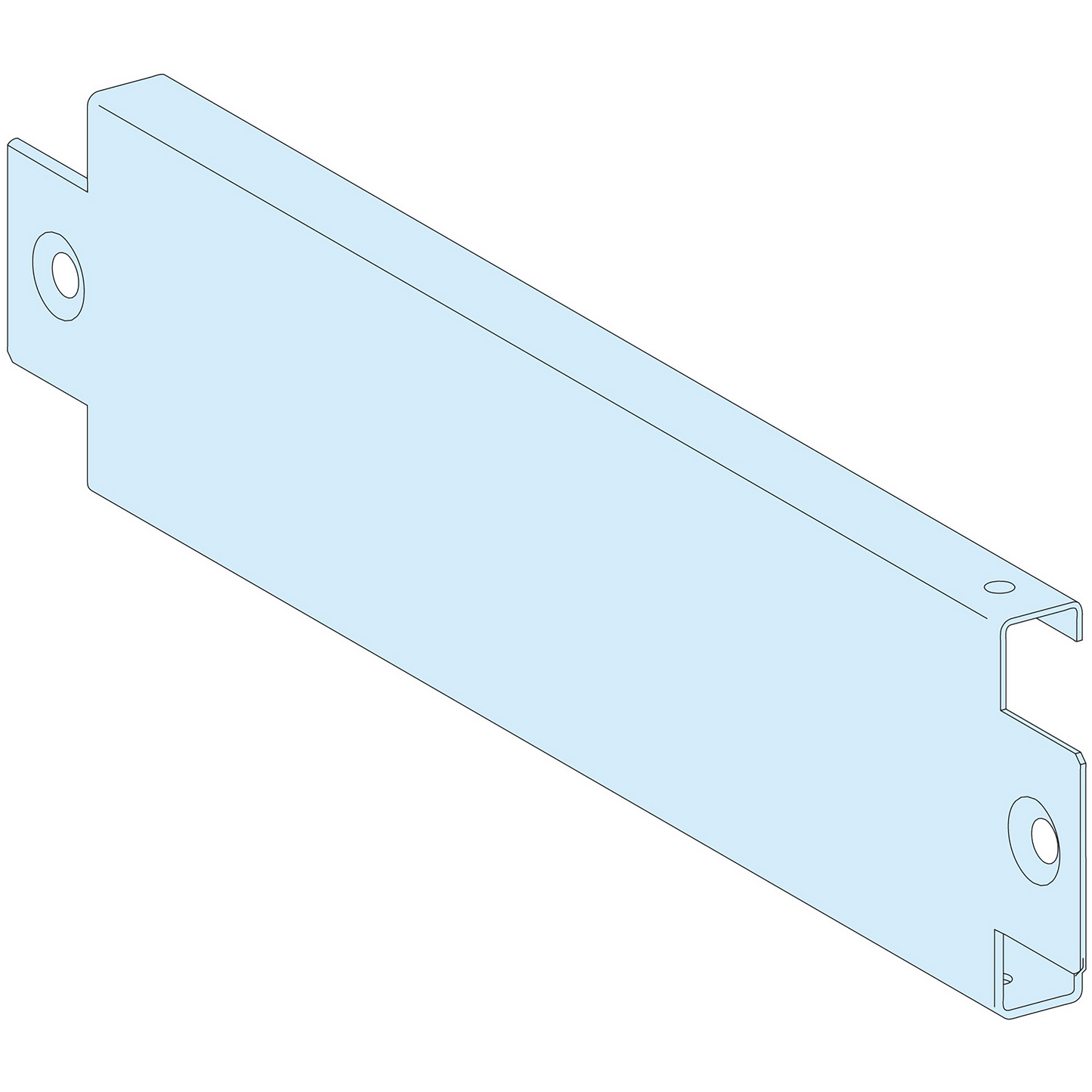 Schneider Electric-LVS08720-PrismaSeT P - Plaques latérales de socle - P400 - lot de 2