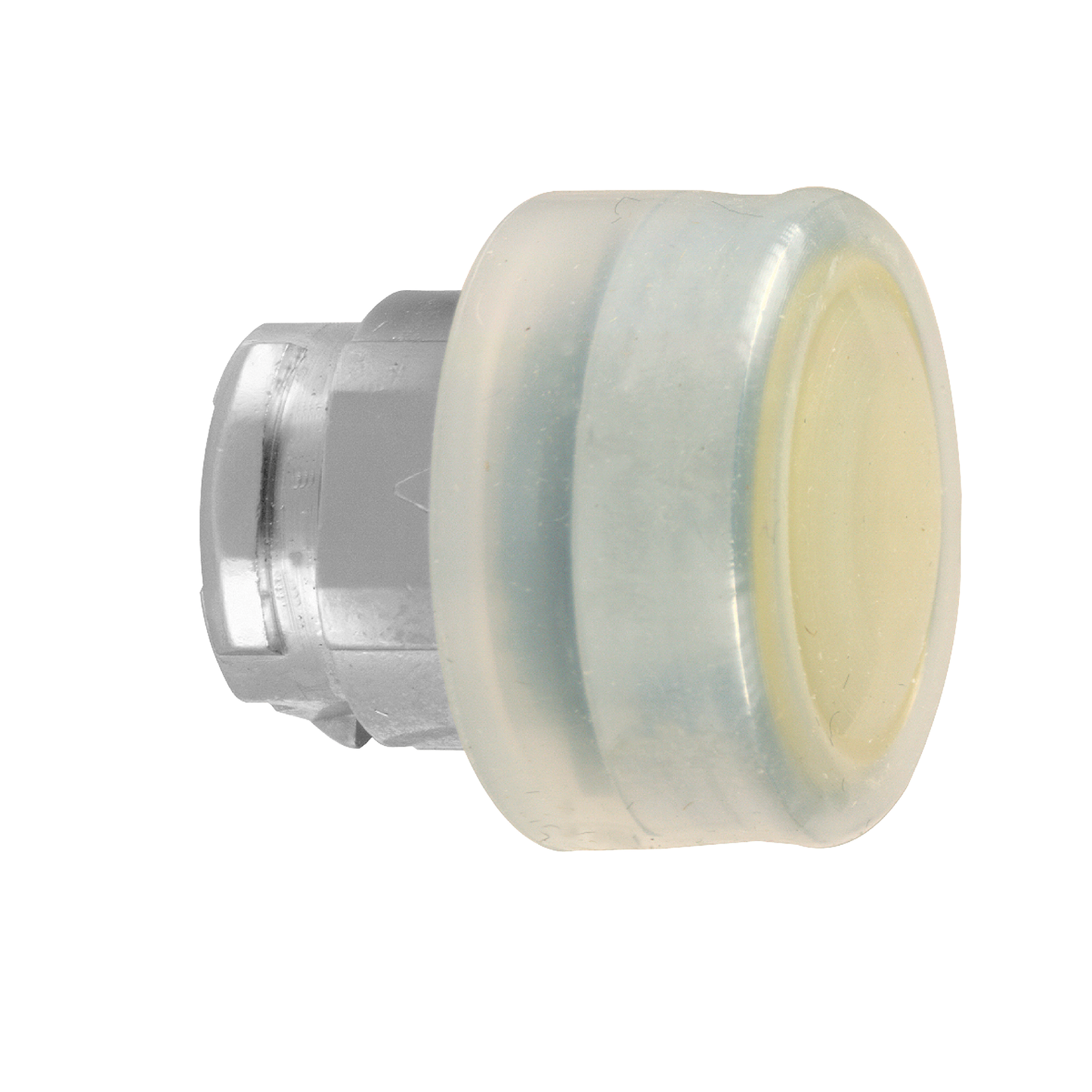 Schneider Electric-ZB4BPA5-Harmony tête de bouton poussoir + capuchon IP66 - Ø22 - jaune