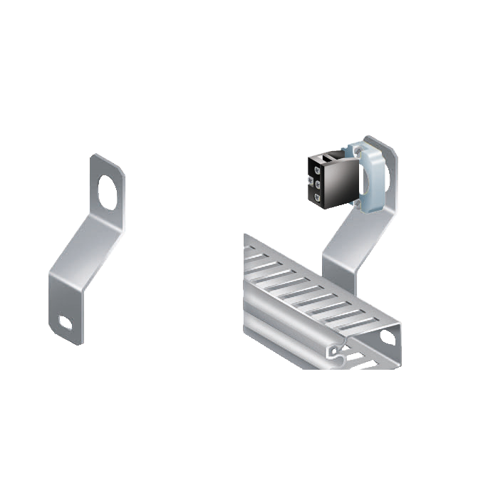 Schneider Electric-NSYSPCP-Thalassa - support goulotte/porte Ø22mm