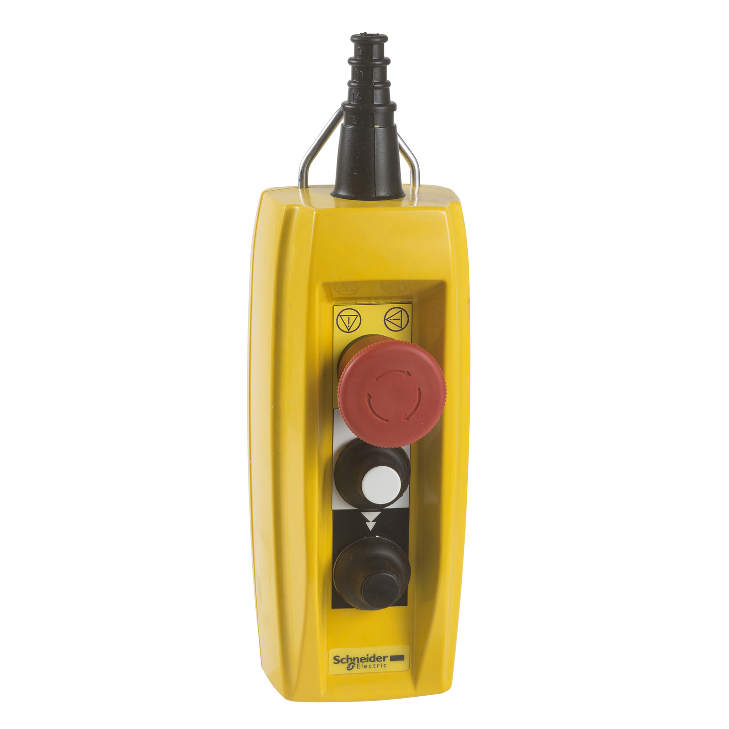 Schneider Electric-XACB3291-Harmony XACB - boîte pendante - 2 poussoirs 1 arrêt d'urgence