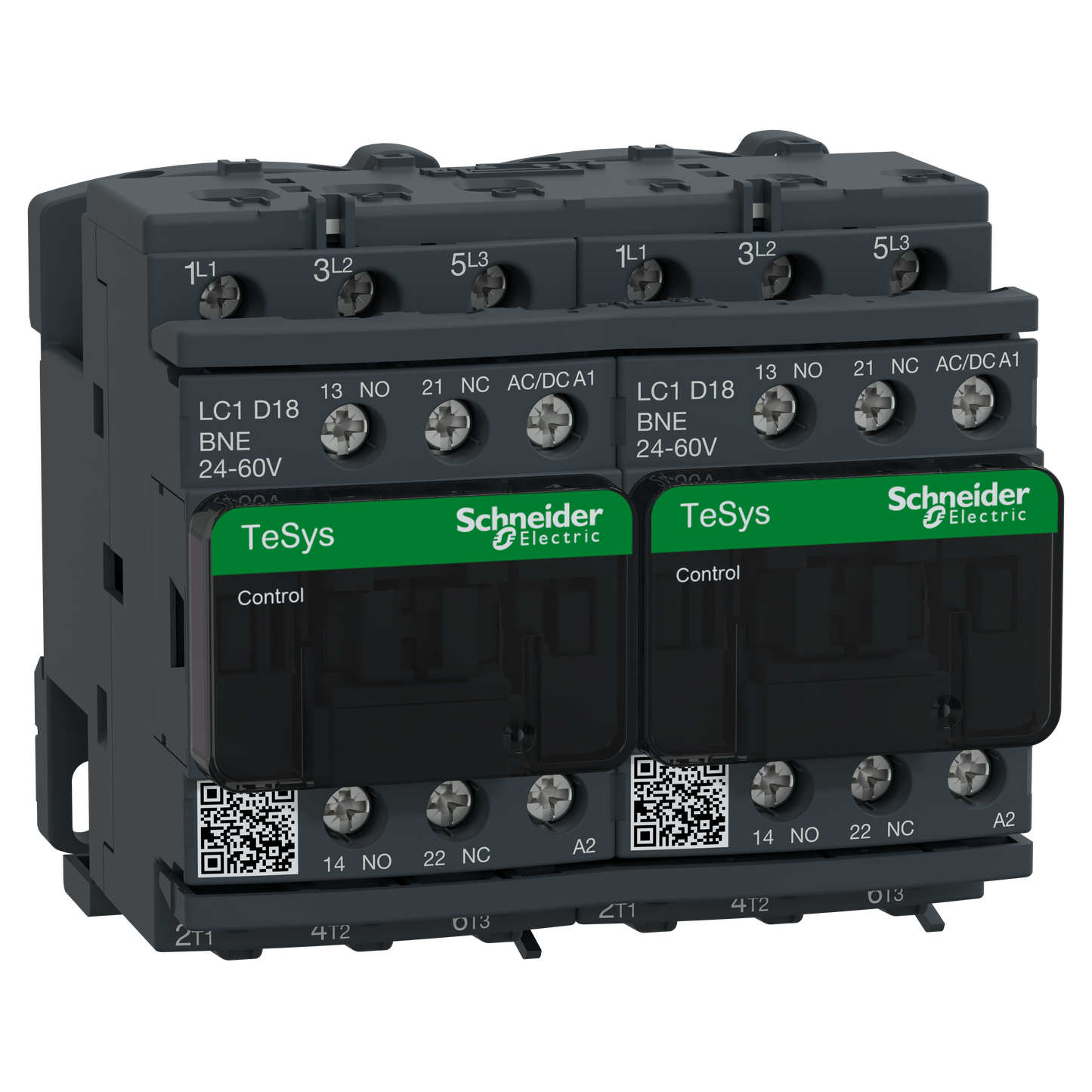 Schneider Electric-LC2D18BNE-CONT-INV 3P 440V 18A 24 60V