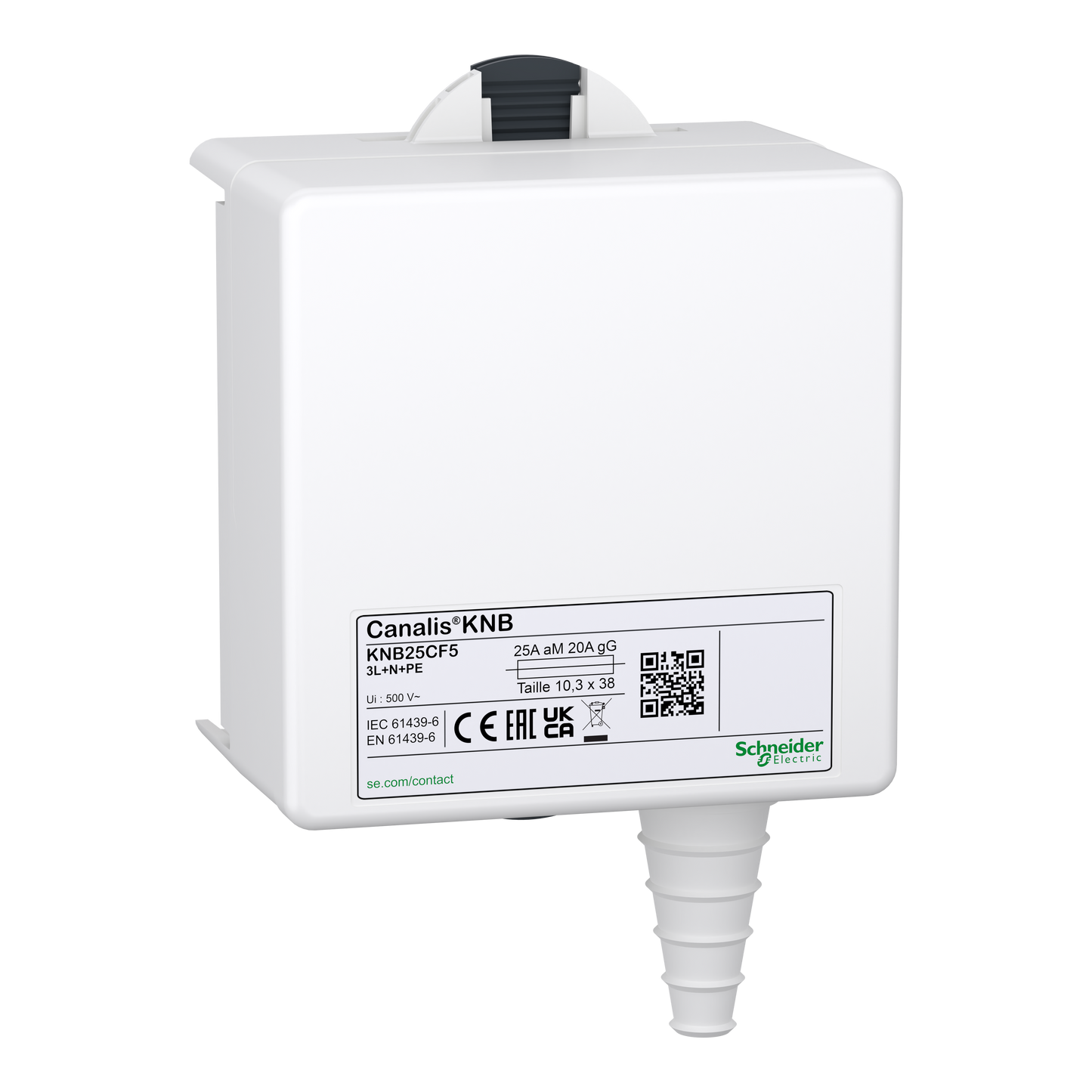 Schneider Electric-KNB25CF5-connect.dériv.fus.25A 3L+N+PE