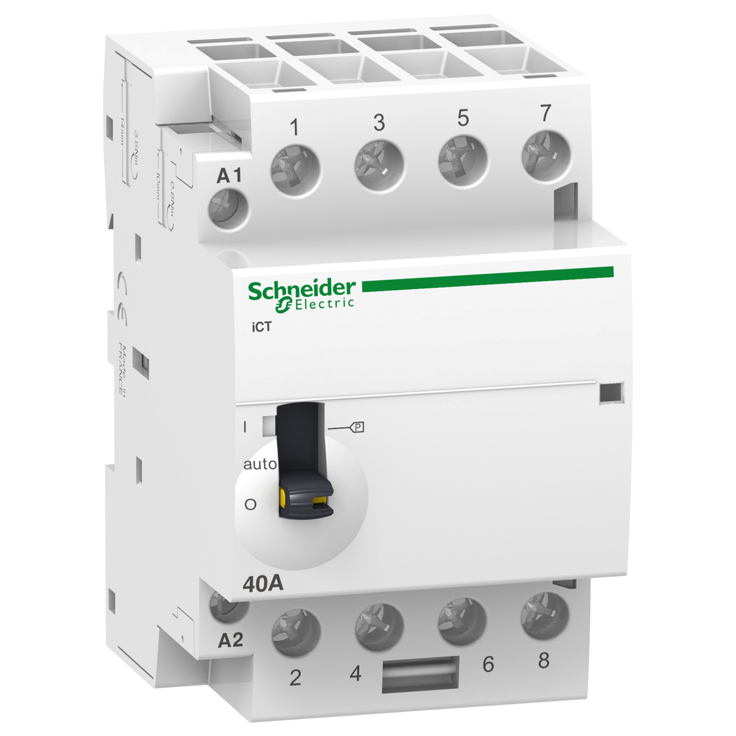 Schneider Electric-A9C21844-Acti9 iCT cde man 40A 4NO 240V