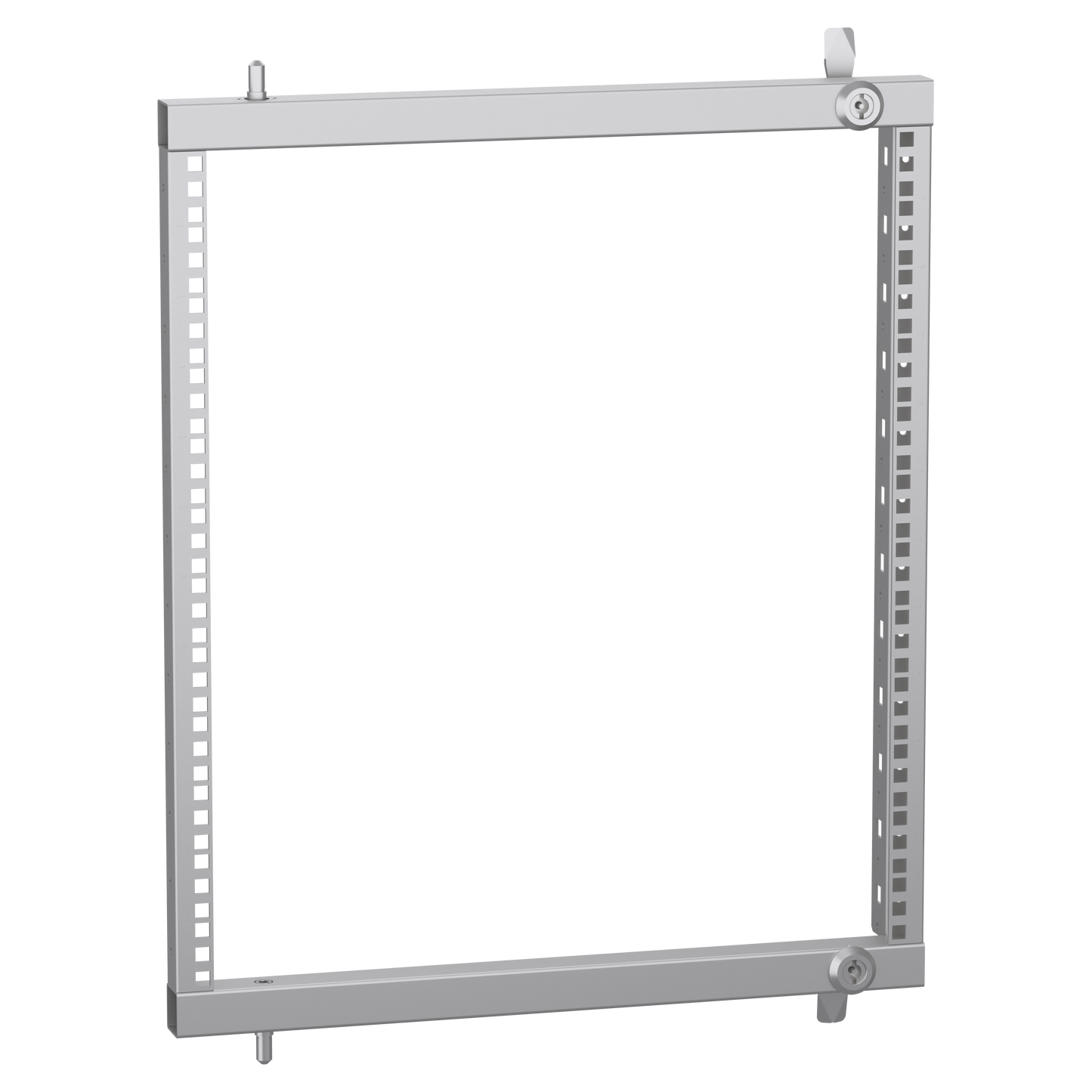 Schneider Electric-NSYRSWP12-PanelSeT Accessoires - châssis pivotant 19p - partiel - 12U - H601xL600/800mm