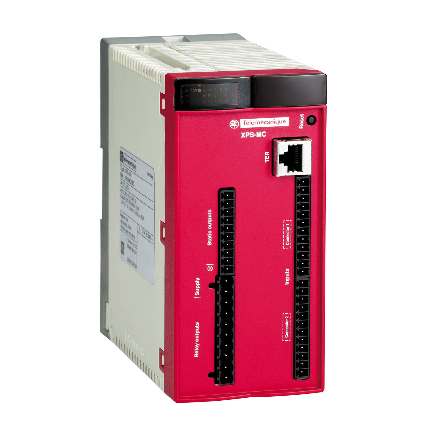 Schneider Electric-XPSMC16Z-Preventa XPS-MC - contrôleur sécu - 24Vcc - 16 entrées - signal. 30 DEL